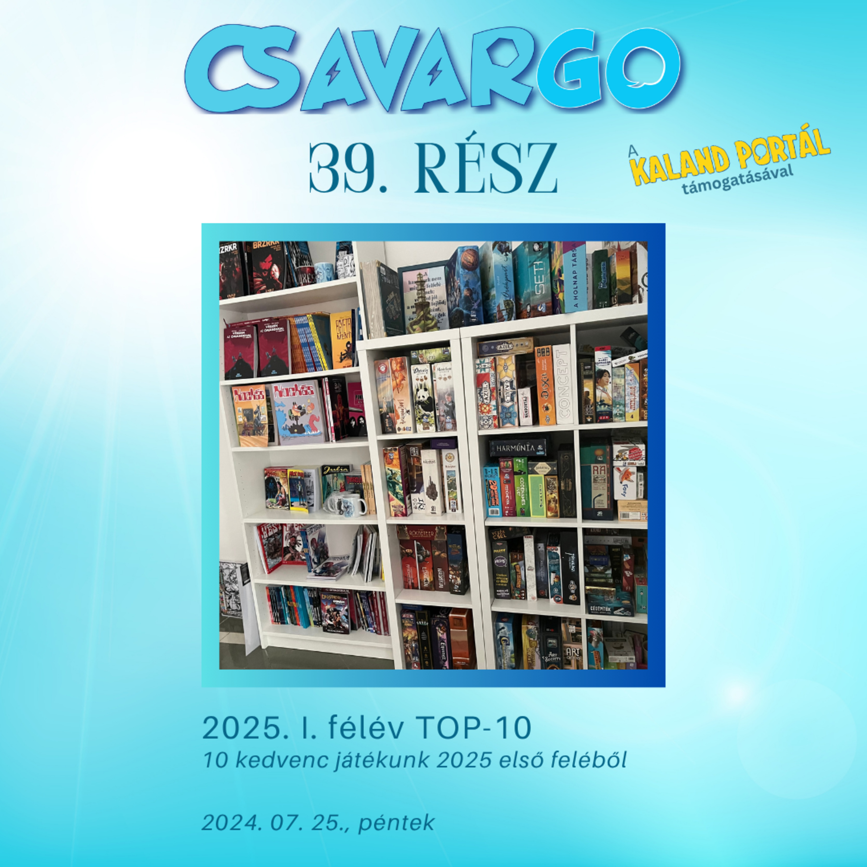 CsavarGO - Társasjáték podcast