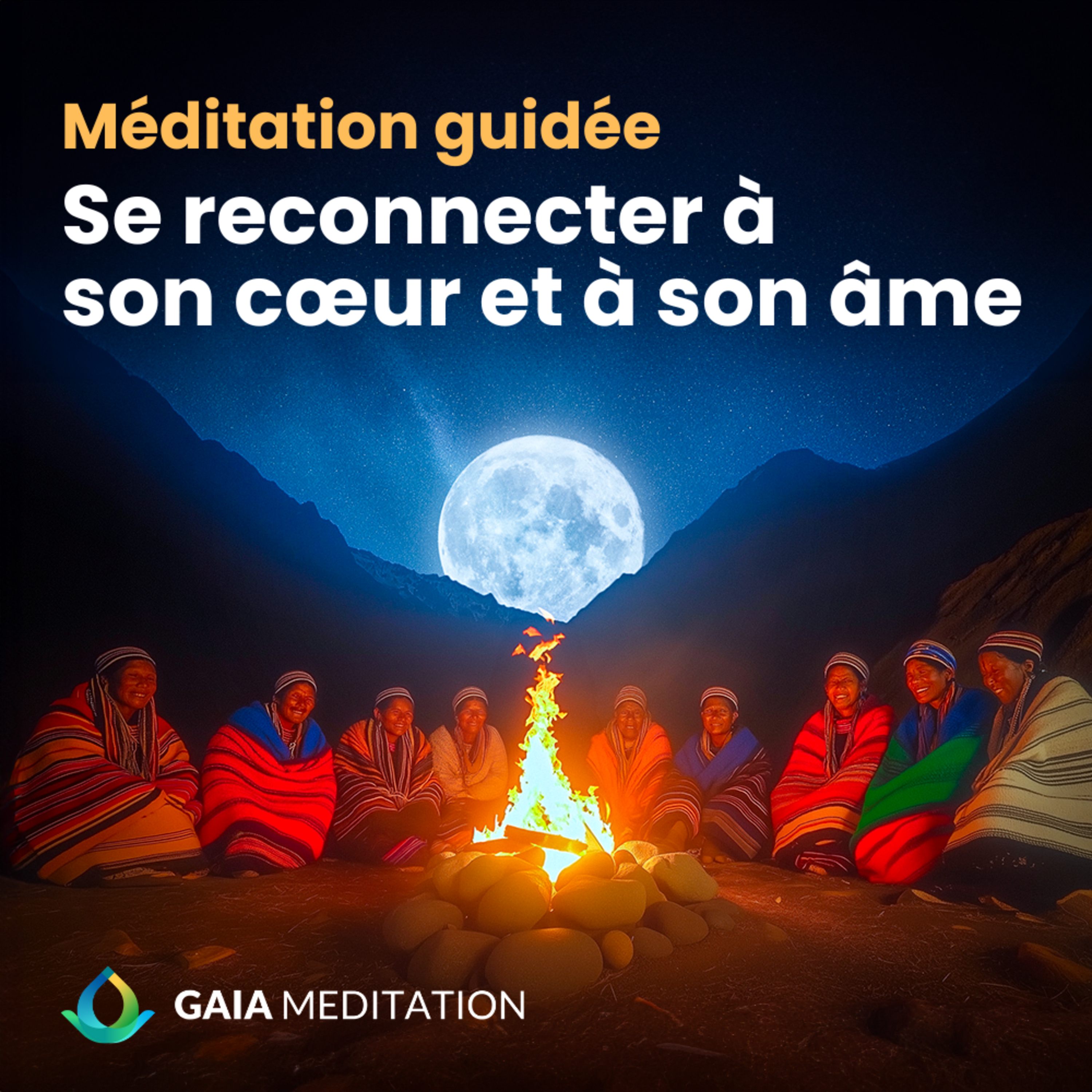 Méditation guidée pour se reconnecter à son coeur et son âme - avec chants chamaniques originels episode artwork