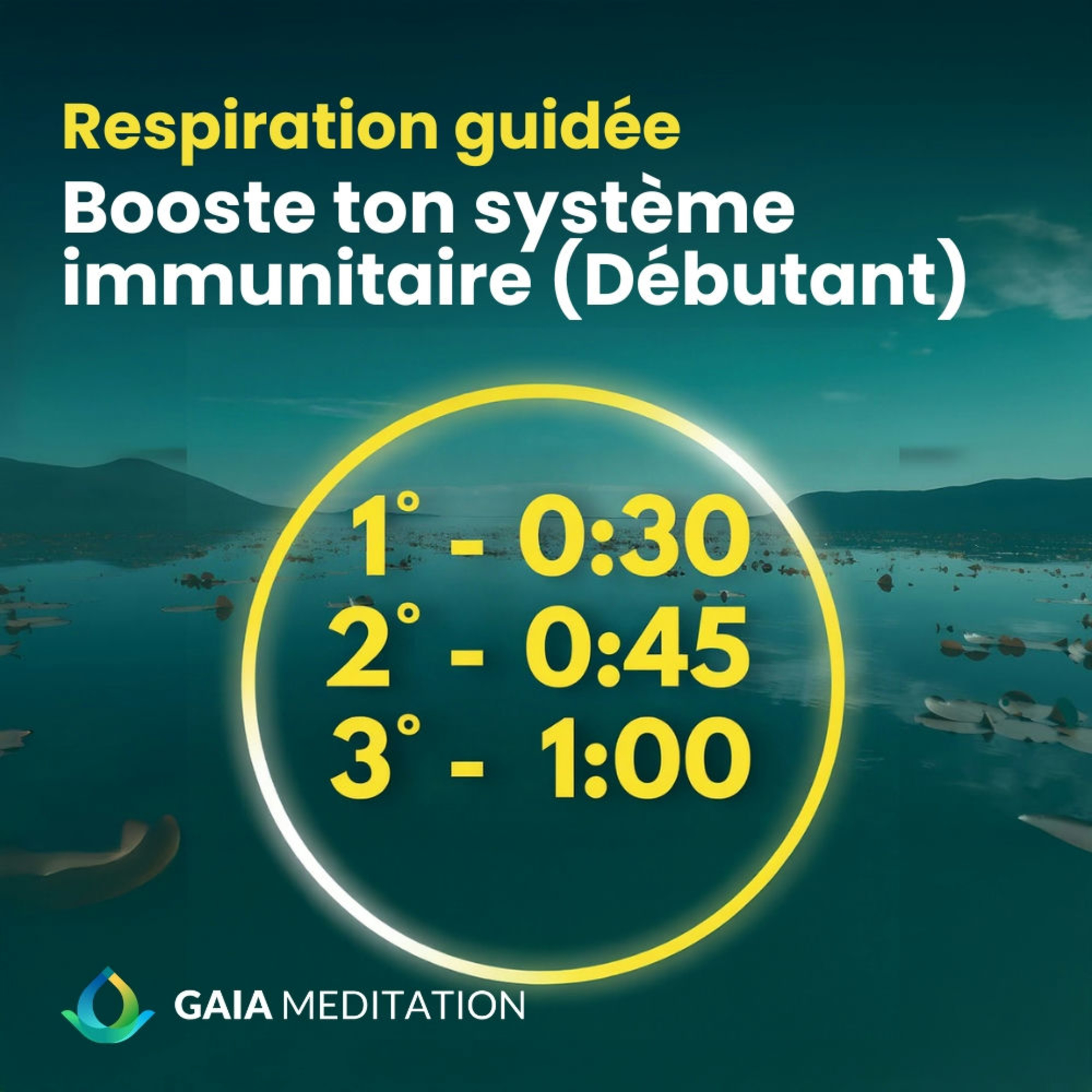 Respiration guidée pour booster le système immunitaire (débutant) episode artwork