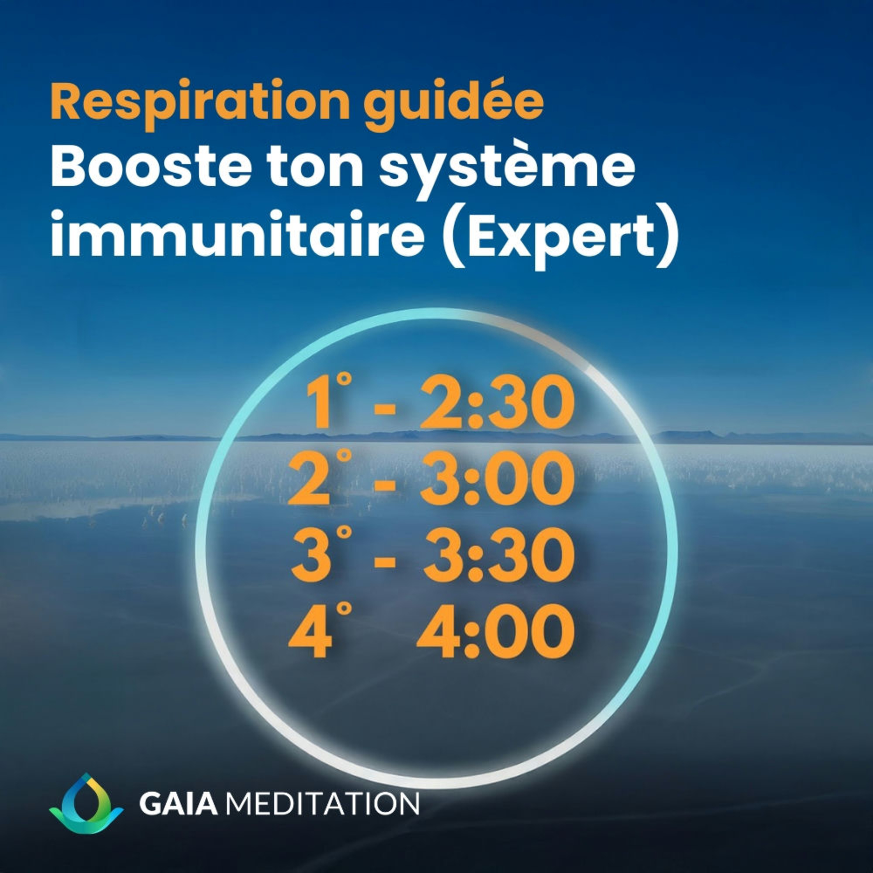 Respiration guidée pour booster le système immunitaire (expert) episode artwork