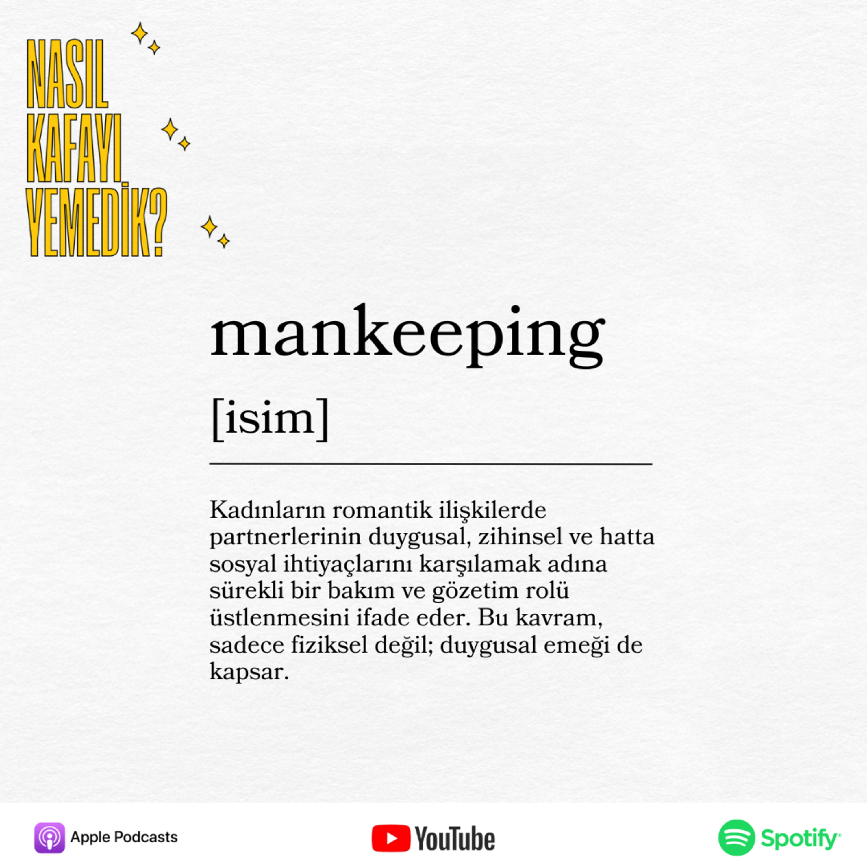 Mankeeping | Bakıcılık mı sevgililik mi? episode artwork