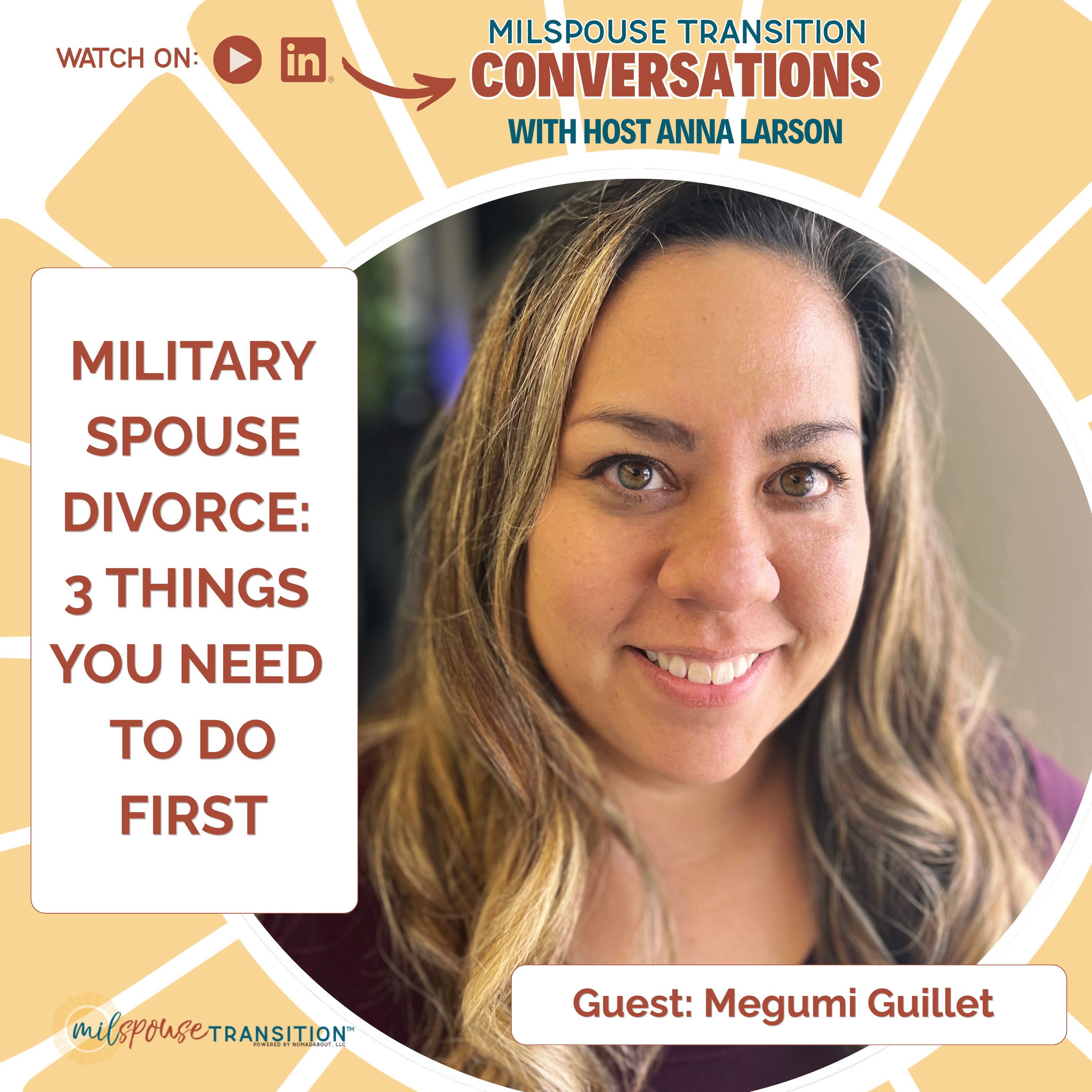 Military Spouse Divorce: 3 Things You Need to do First episode artwork