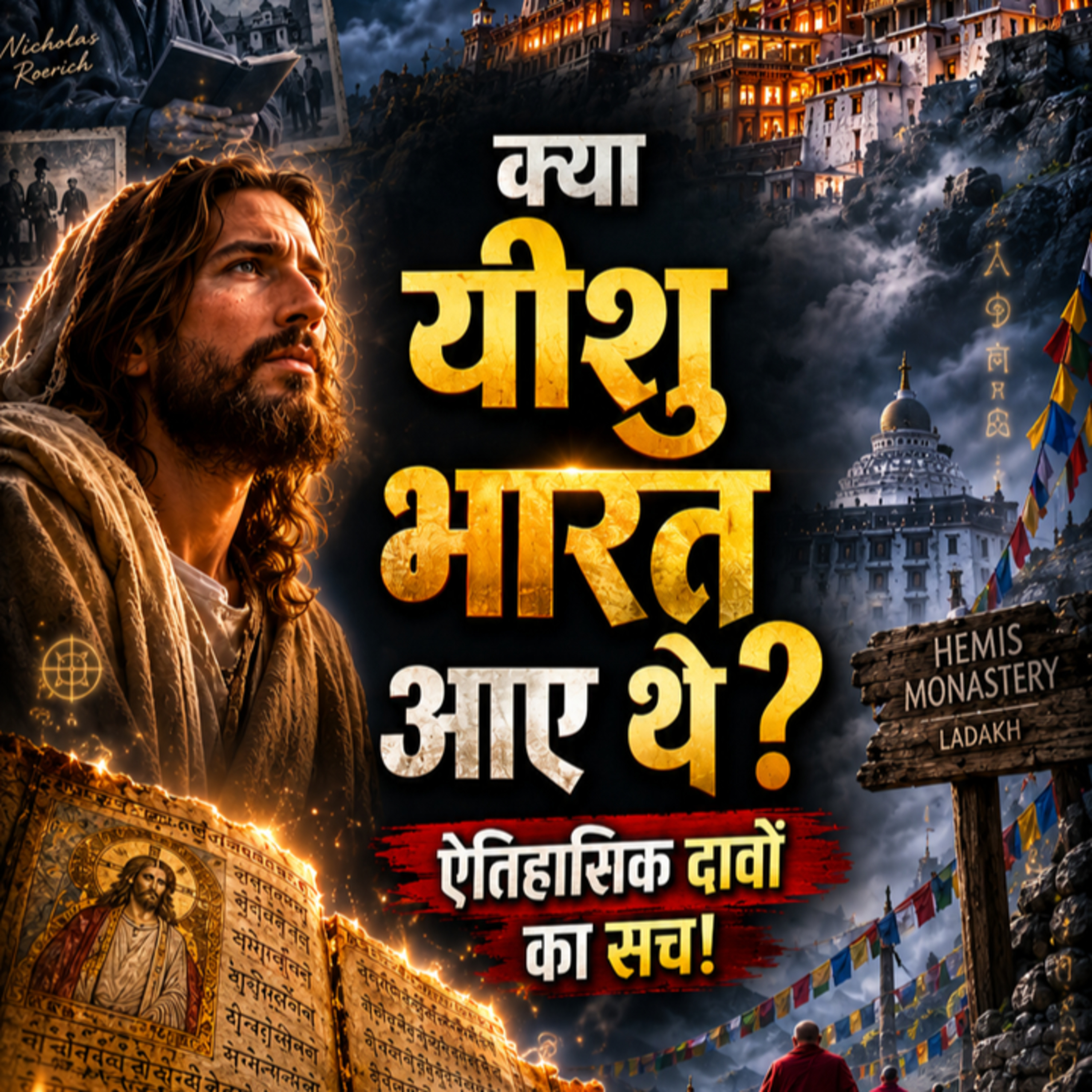 Jesus in India Mystery Explained | Nicholas Roerich, Hemis Monastery, Saint Issa की पांडुलिपि episode artwork