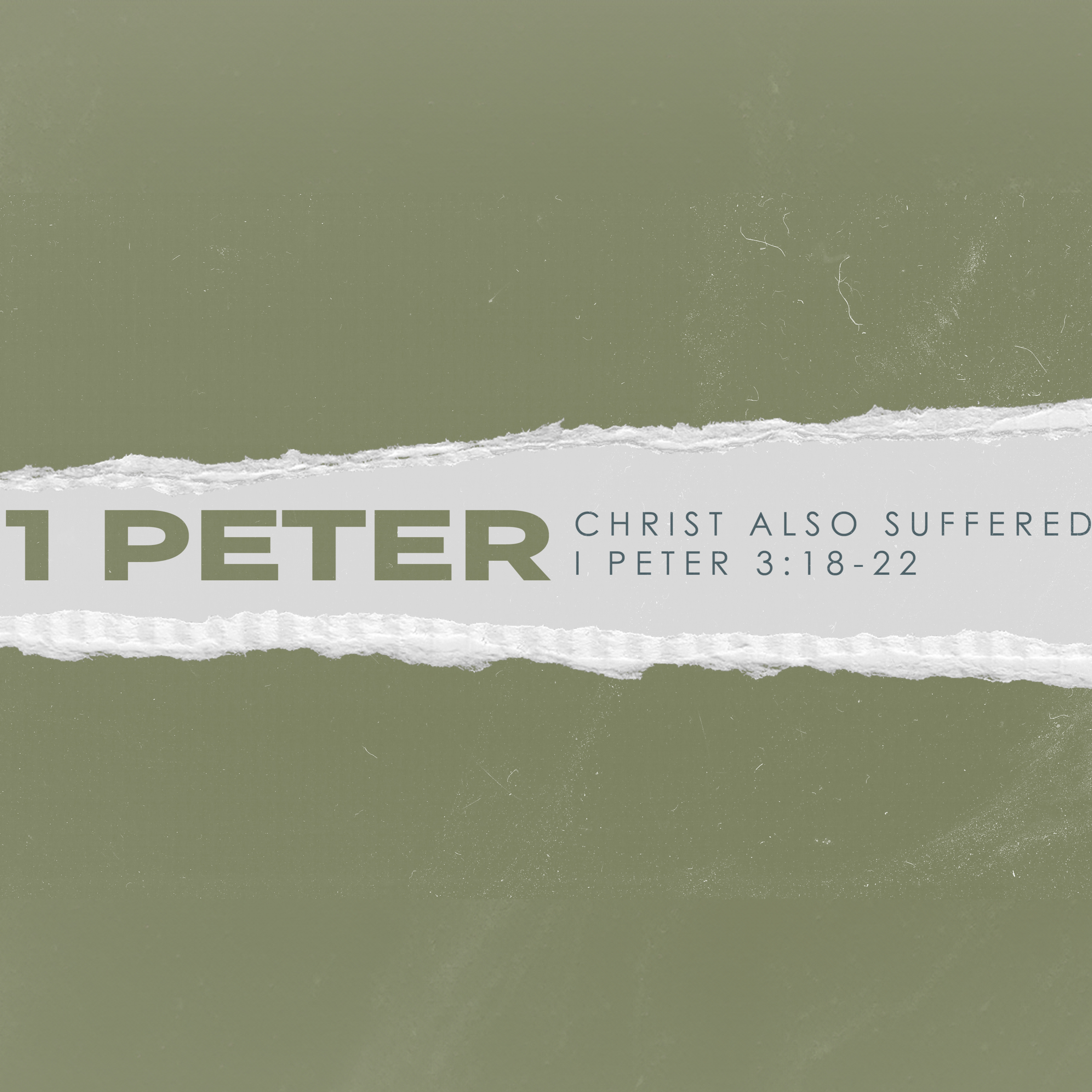 I Peter Part IX: Christ Also Suffered | October 6th episode artwork