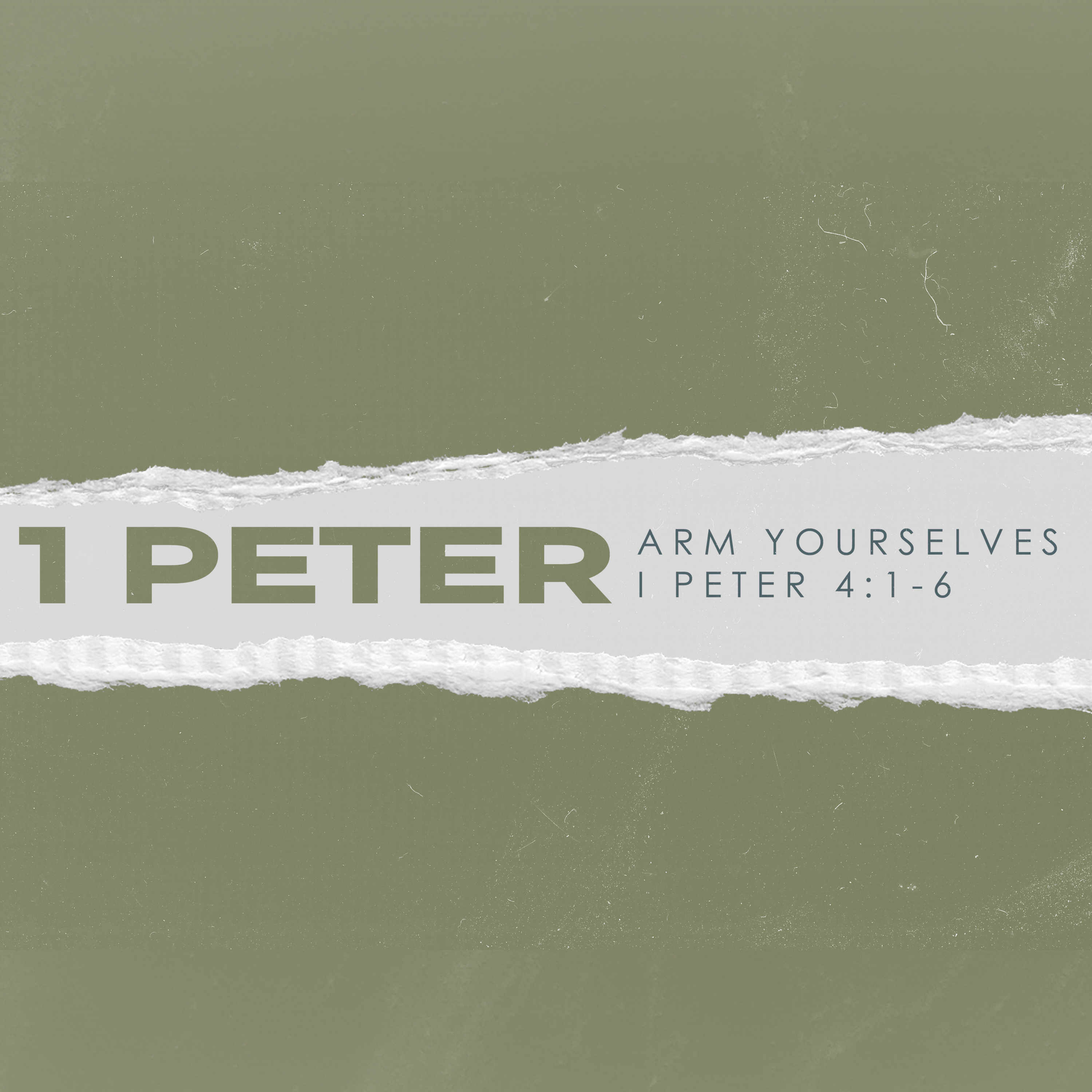 I Peter Part X: Arm Yourselves | October 13th episode artwork