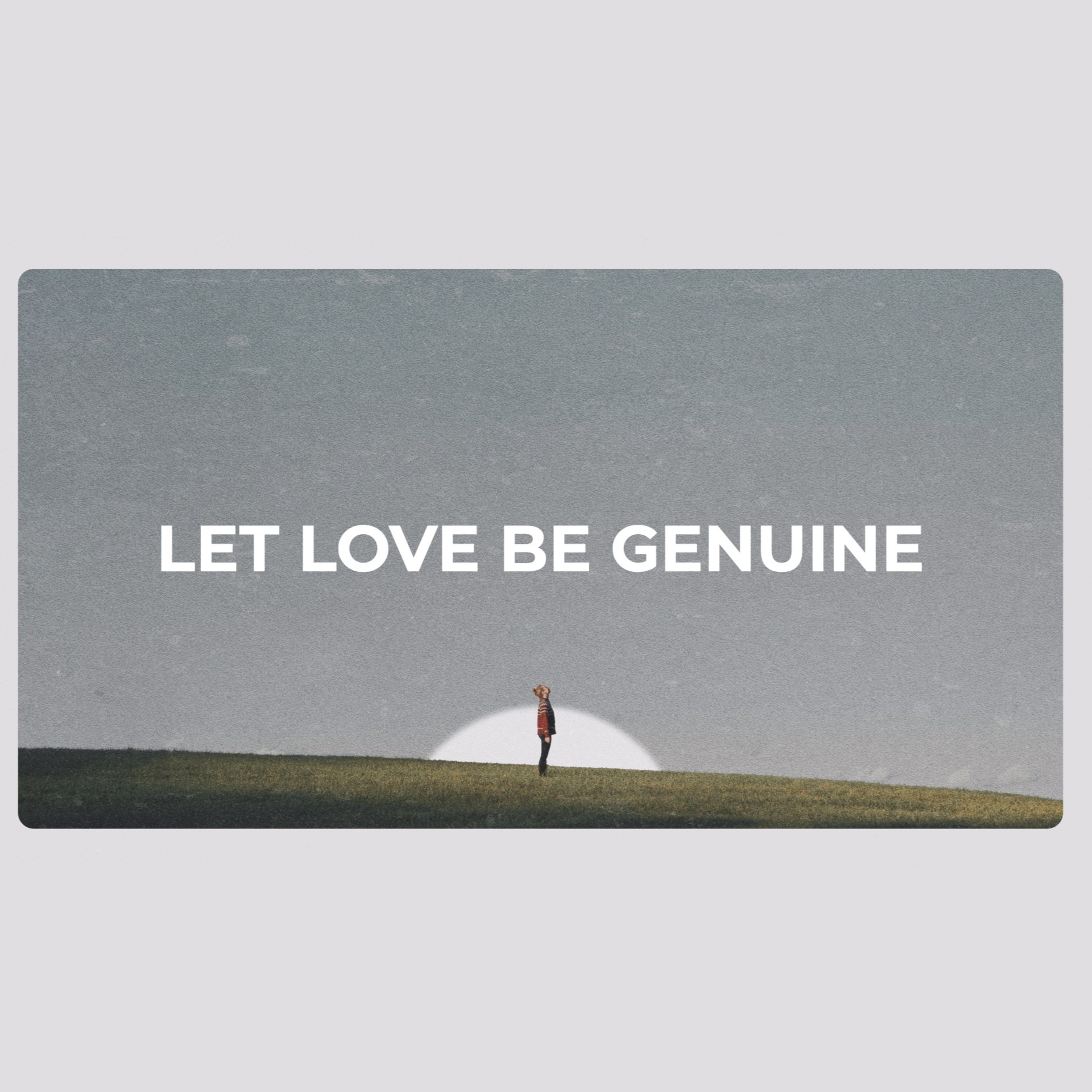 Let Love Be Genuine episode artwork