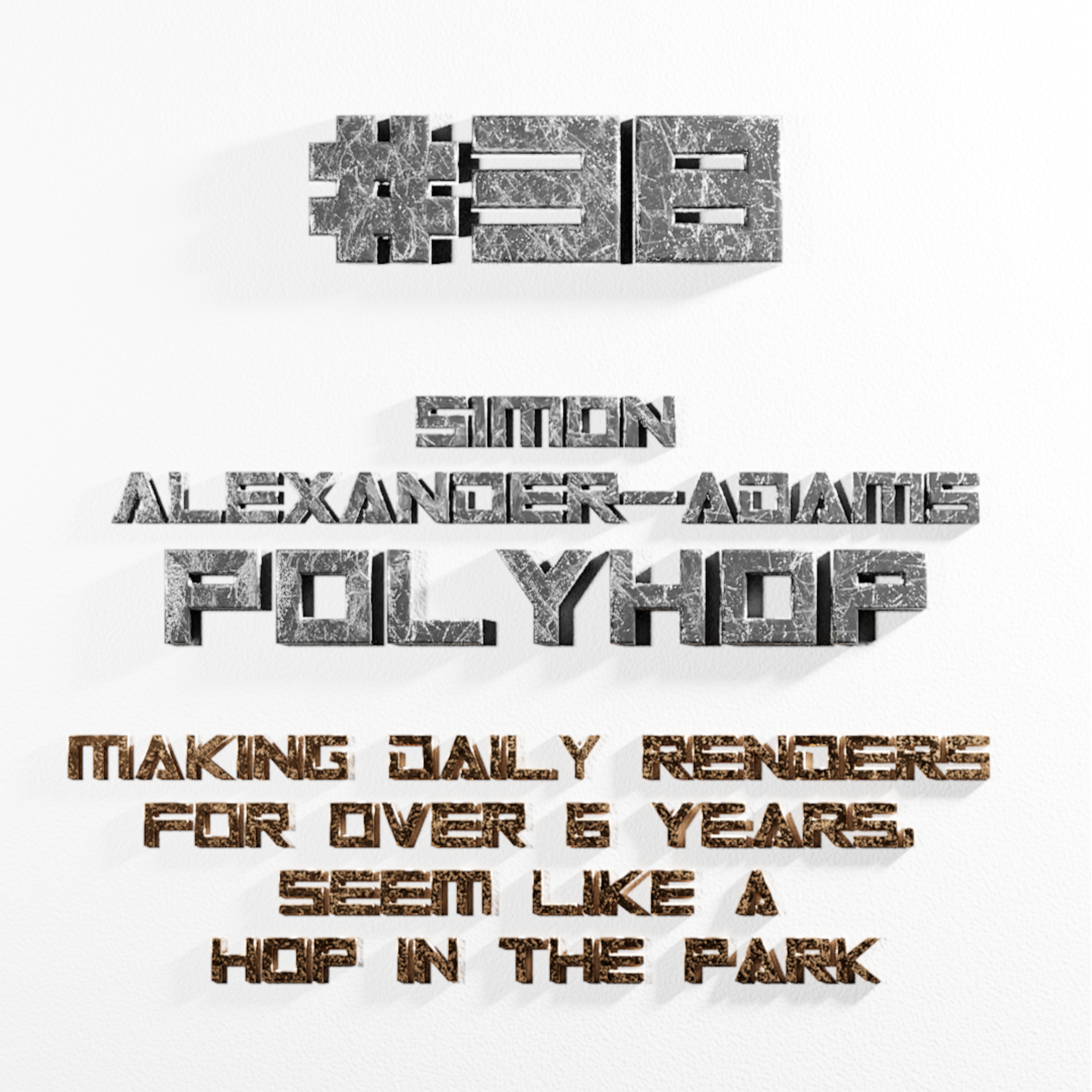 VC | EP38 - PolyHop / Simon - Making Daily Renders For Over 6 Years, Seem Like A Hop In The Park episode artwork