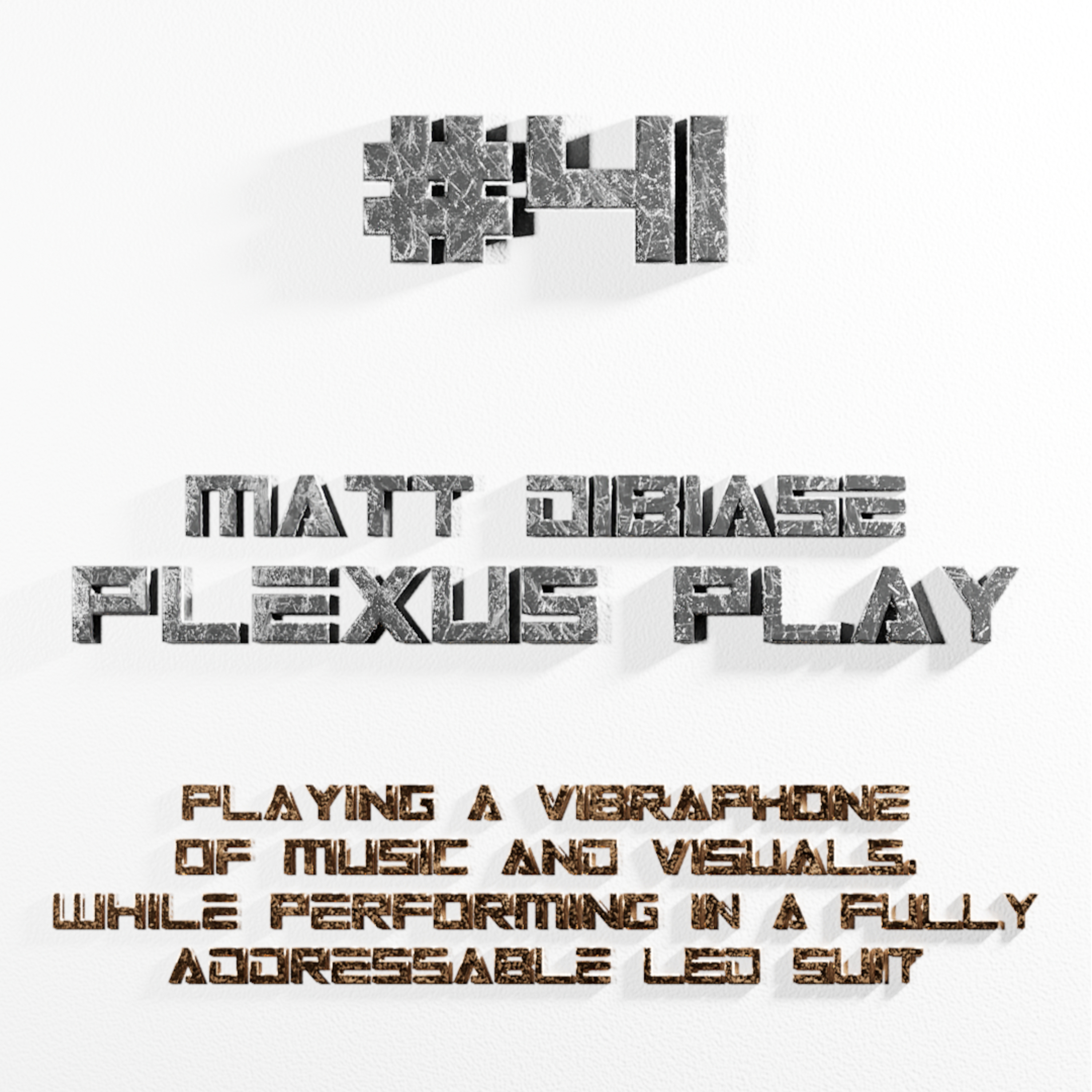 VC | EP41 - Plexus Play / Matt Dibiase - Playing with Music & Visuals, While wearing a LED Suit! episode artwork