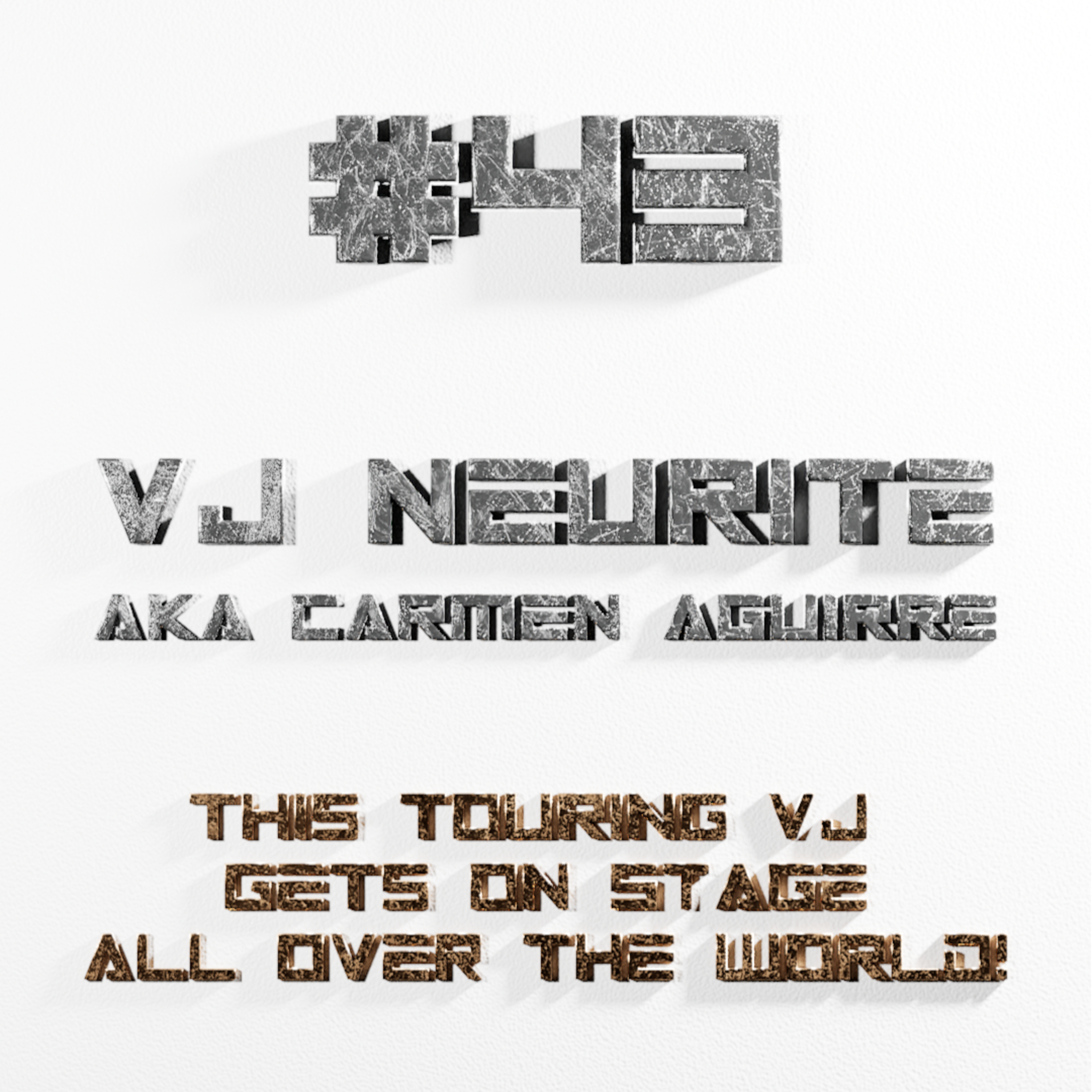 VC | EP43 - VJ Neurite / Carmen Aquirre - This Touring VJ Gets On Stage, All Over The World! episode artwork