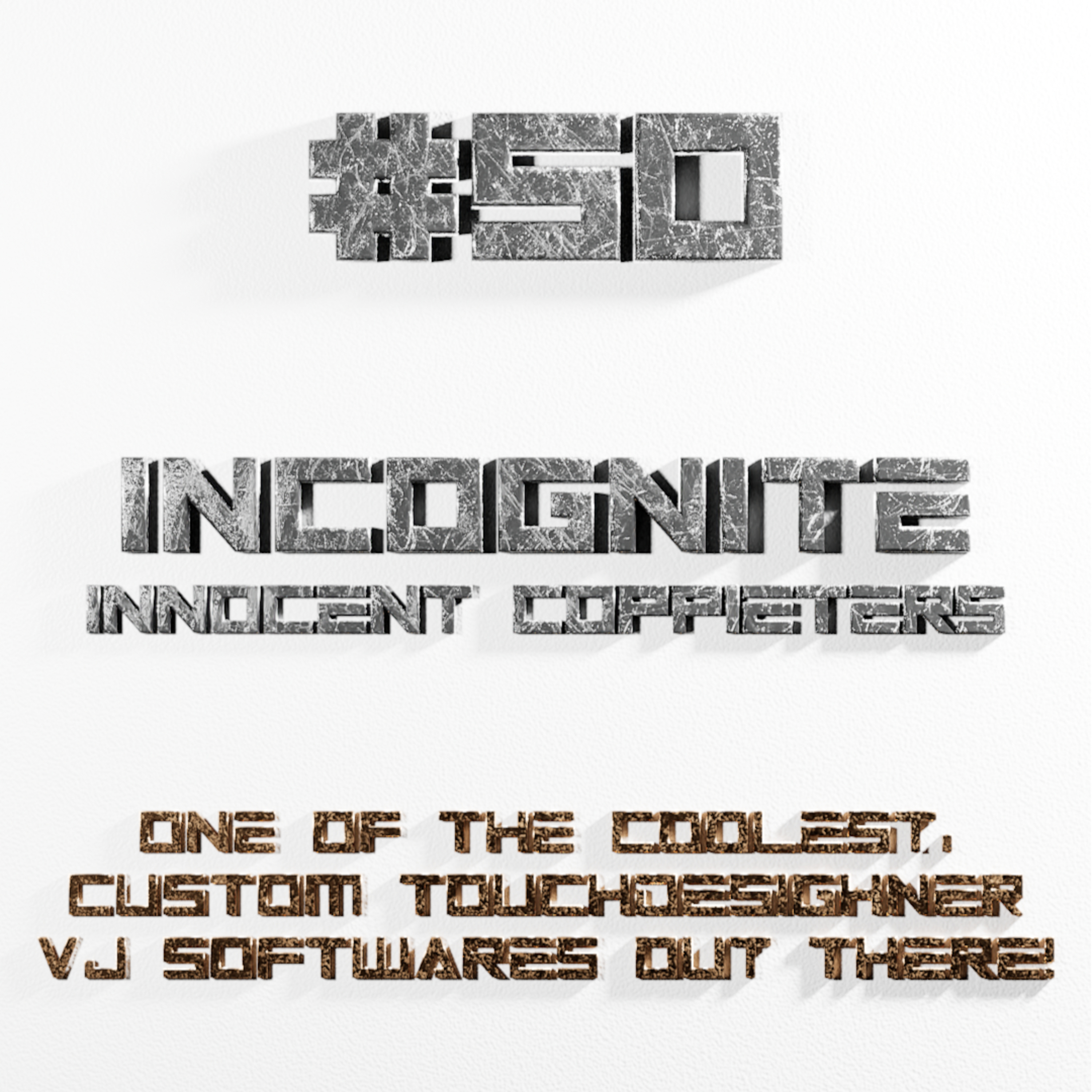 VC | EP50 - InCognite - One of the coolest, custom Touchdesighner VJ Softwares out there! episode artwork