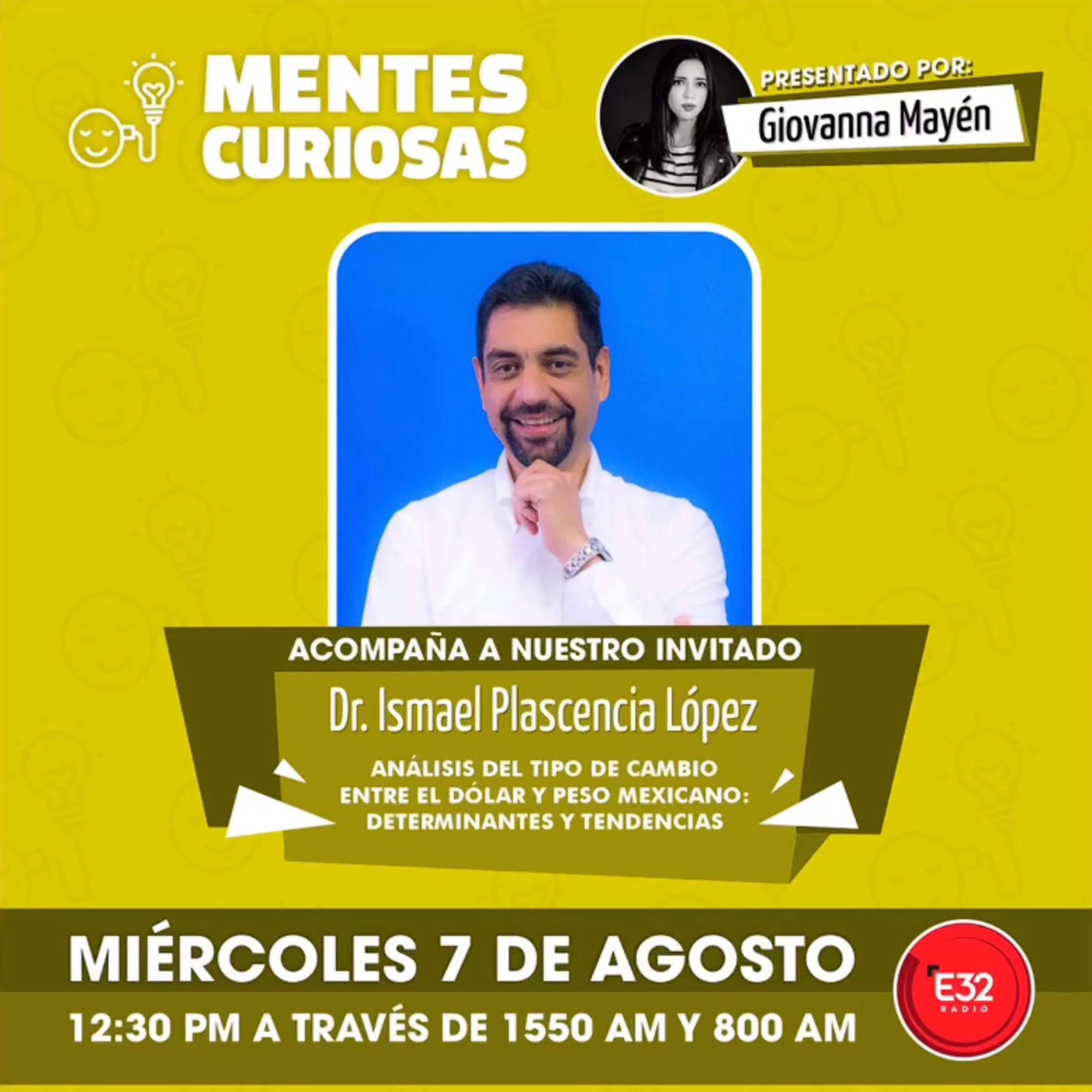 Portada de Mentes Curiosas con Giovanna Mayén