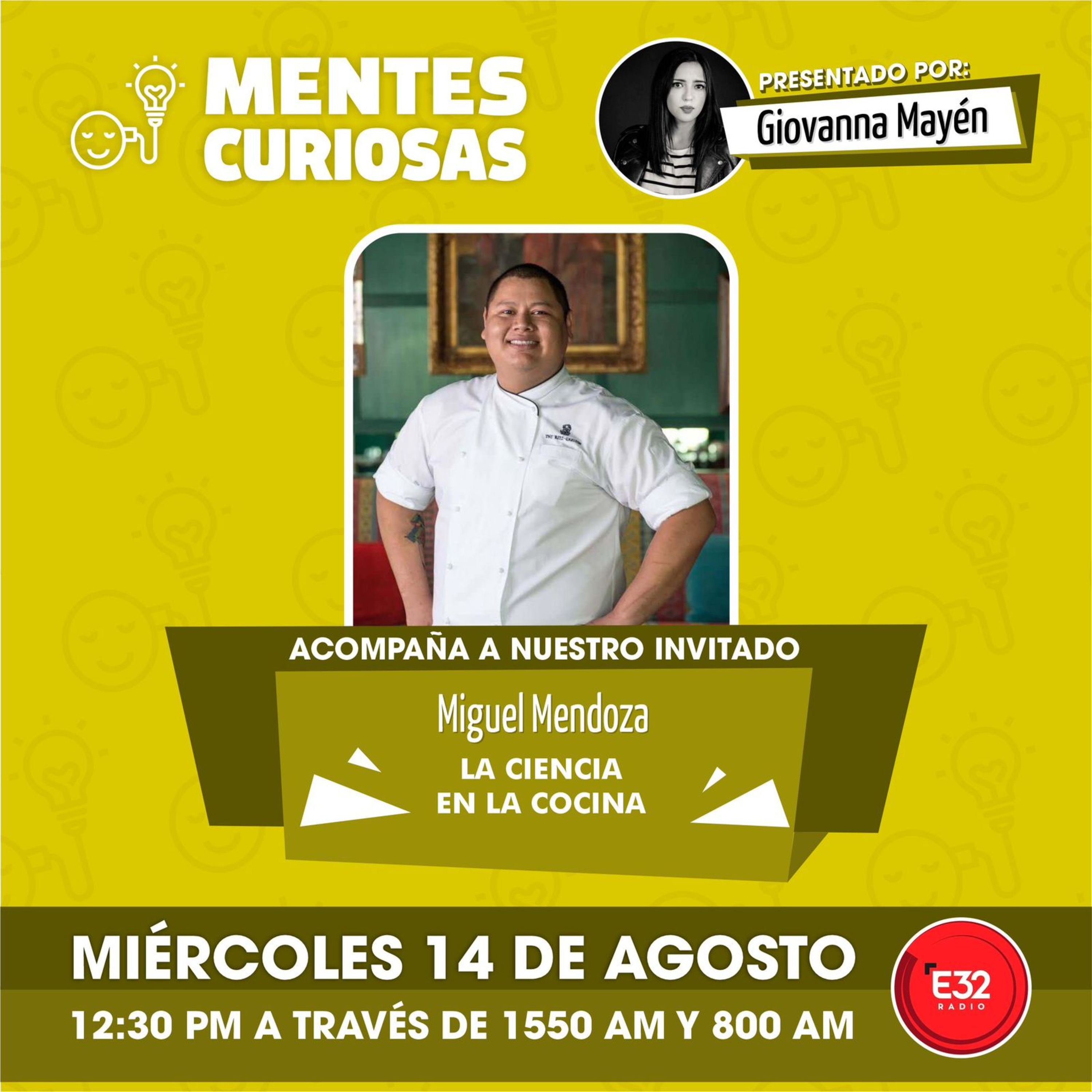 Portada de Mentes Curiosas con Giovanna Mayén