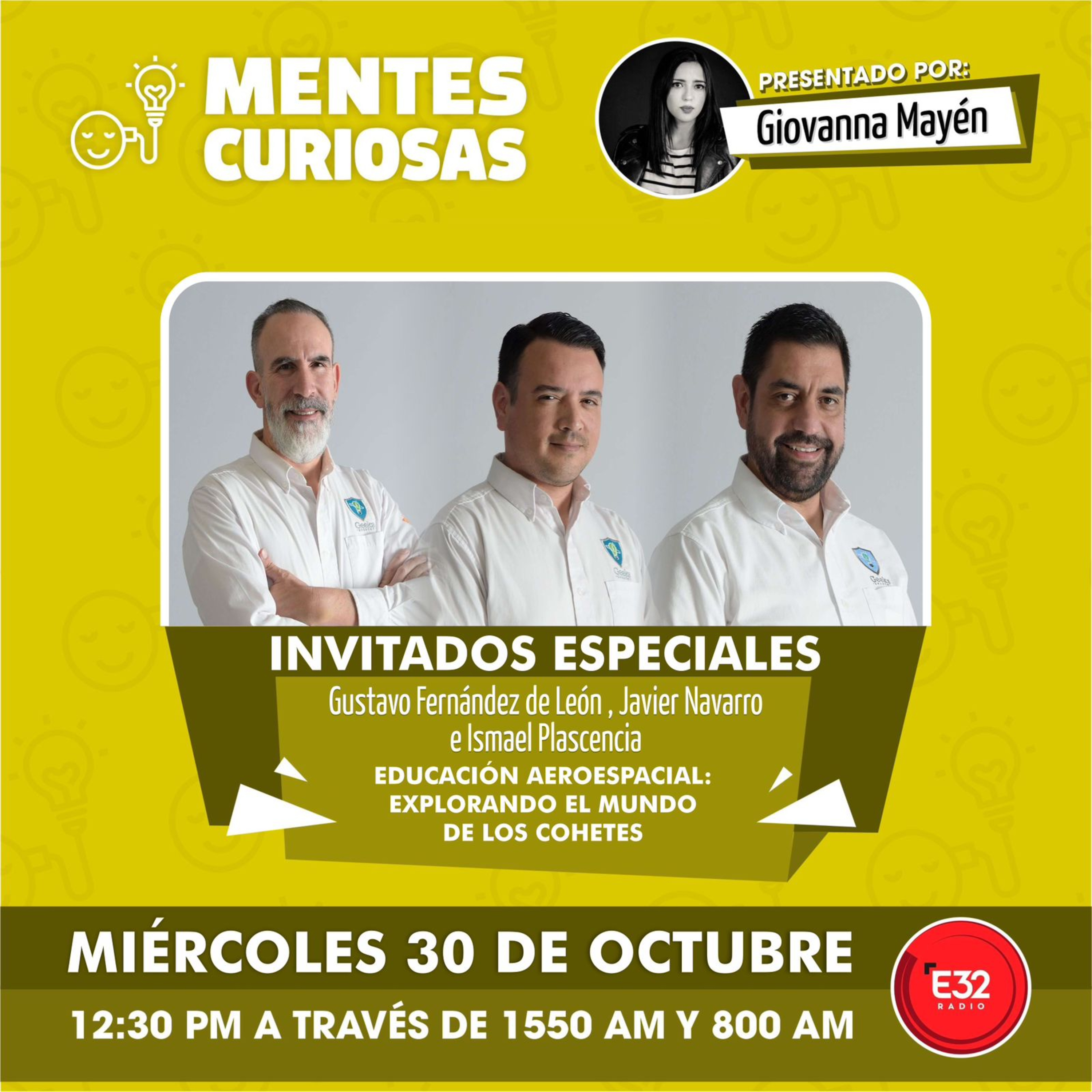 Mentes Curiosas con Giovanna Mayén