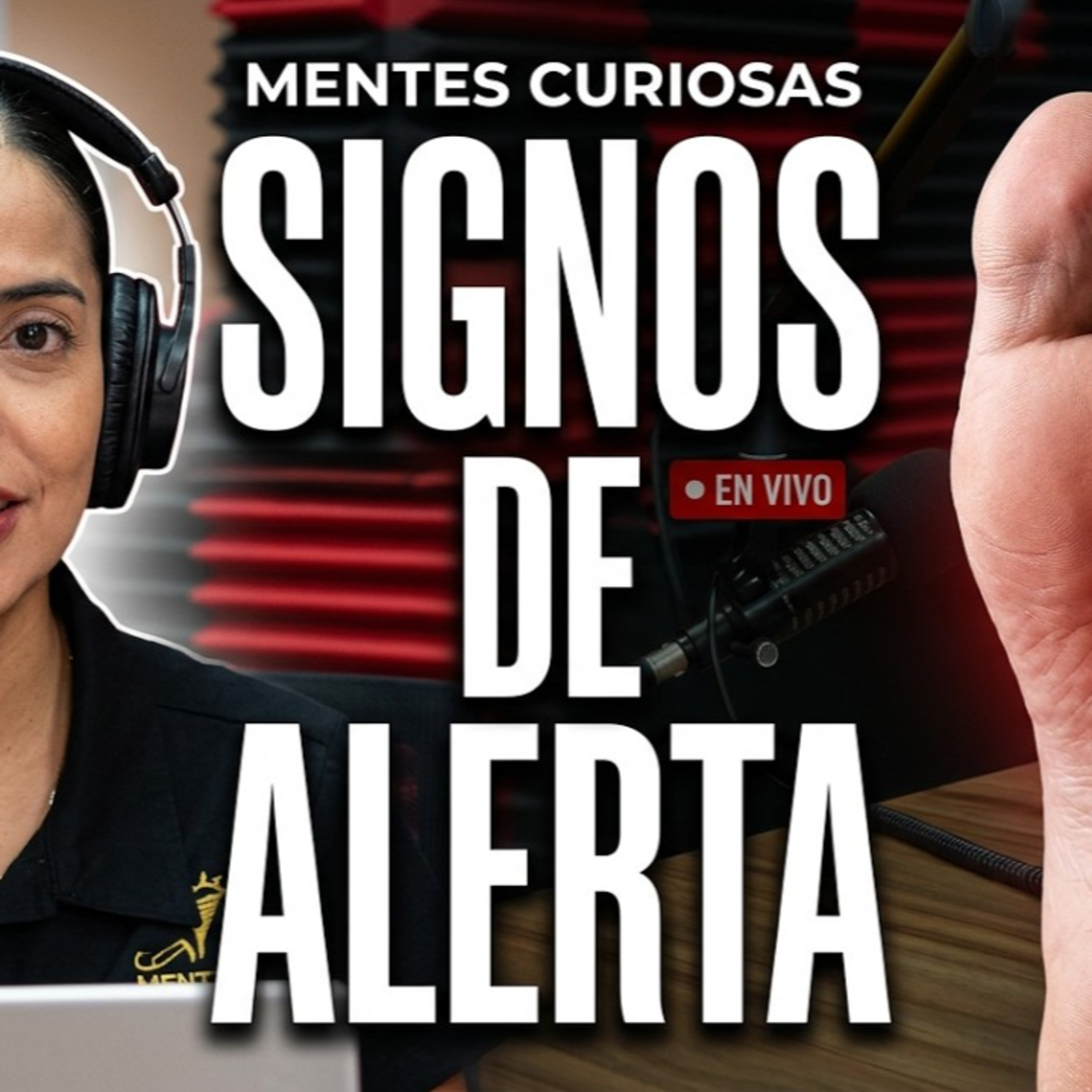 Portada de Mentes Curiosas con Giovanna Mayén