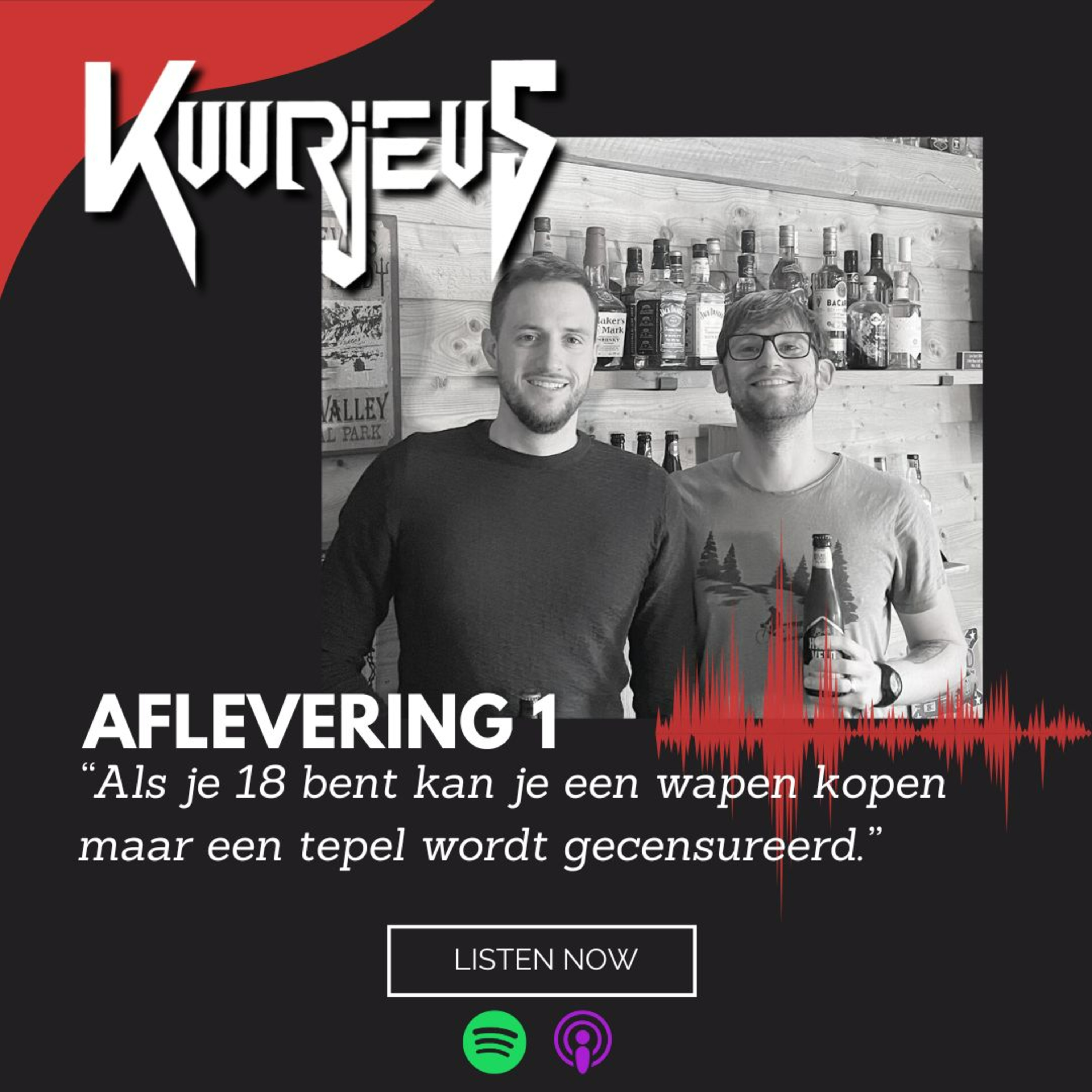 Aflevering 1: "Als je 18 bent kan je een wapen kopen, maar een tepel wordt gecensureerd" episode artwork