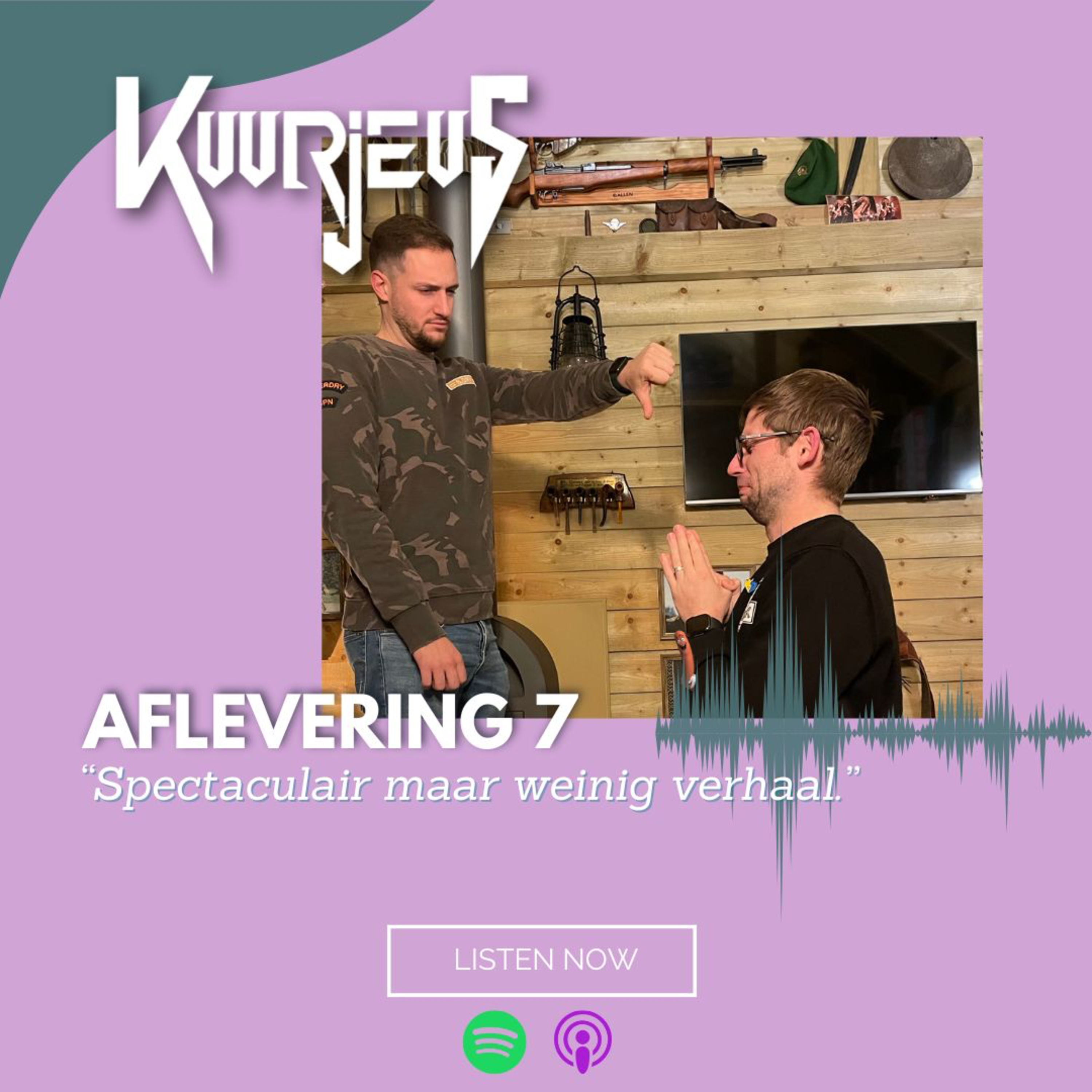 Aflevering 7: "Spectaculair, maar weinig verhaal" episode artwork