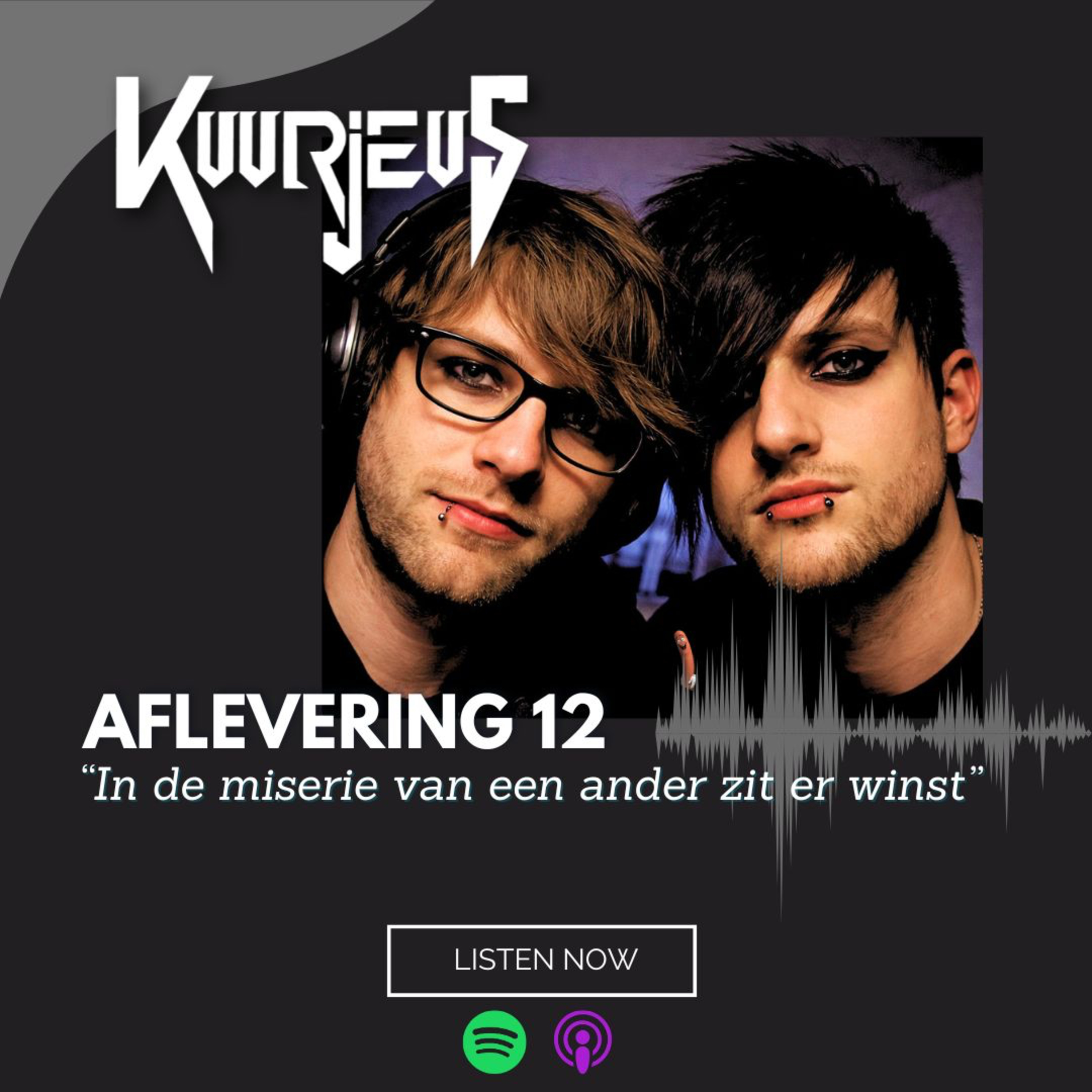 Aflevering 12: " In de miserie van een ander zit er winst" episode artwork
