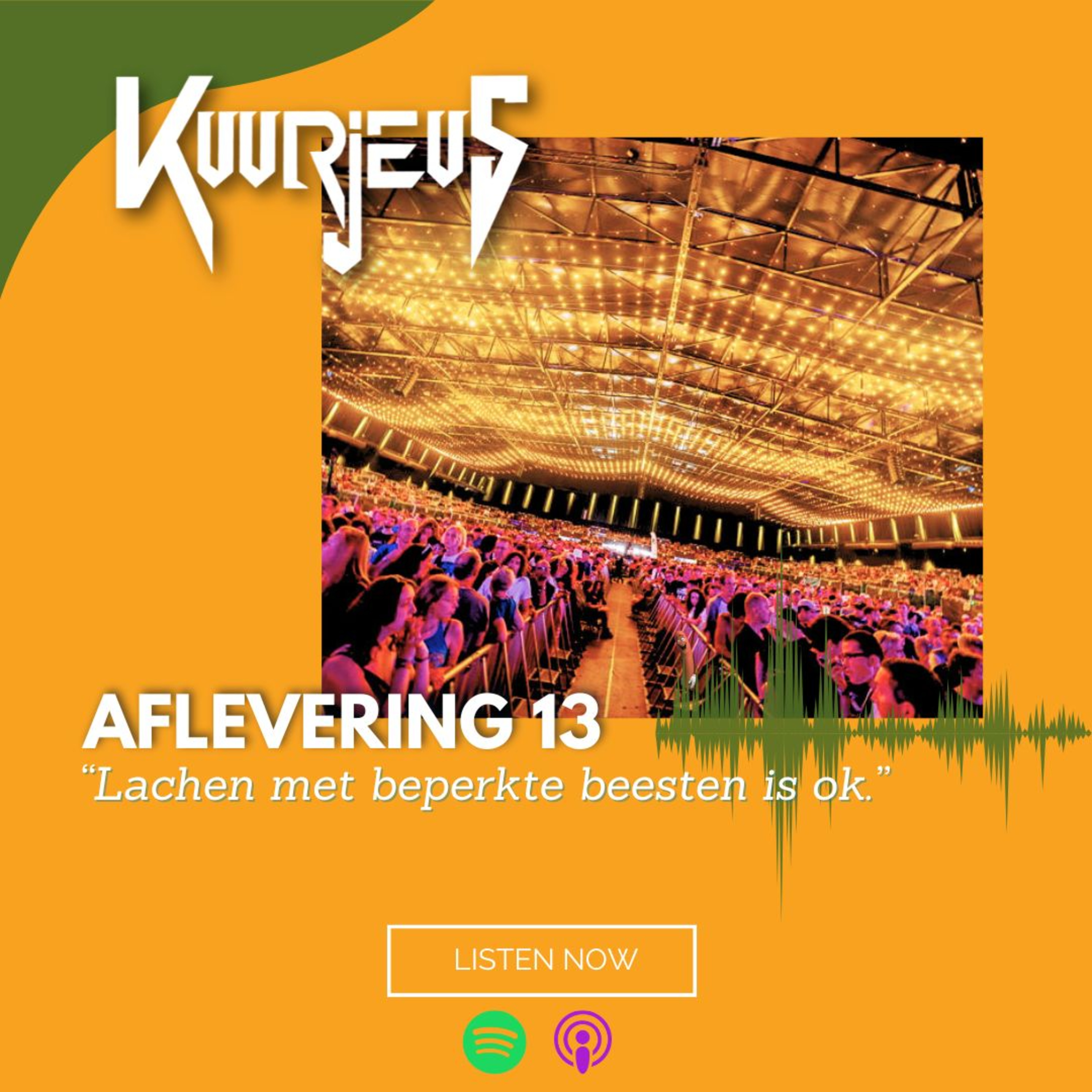 Aflevering 13: "Lachen met beperkte beesten is ok" episode artwork