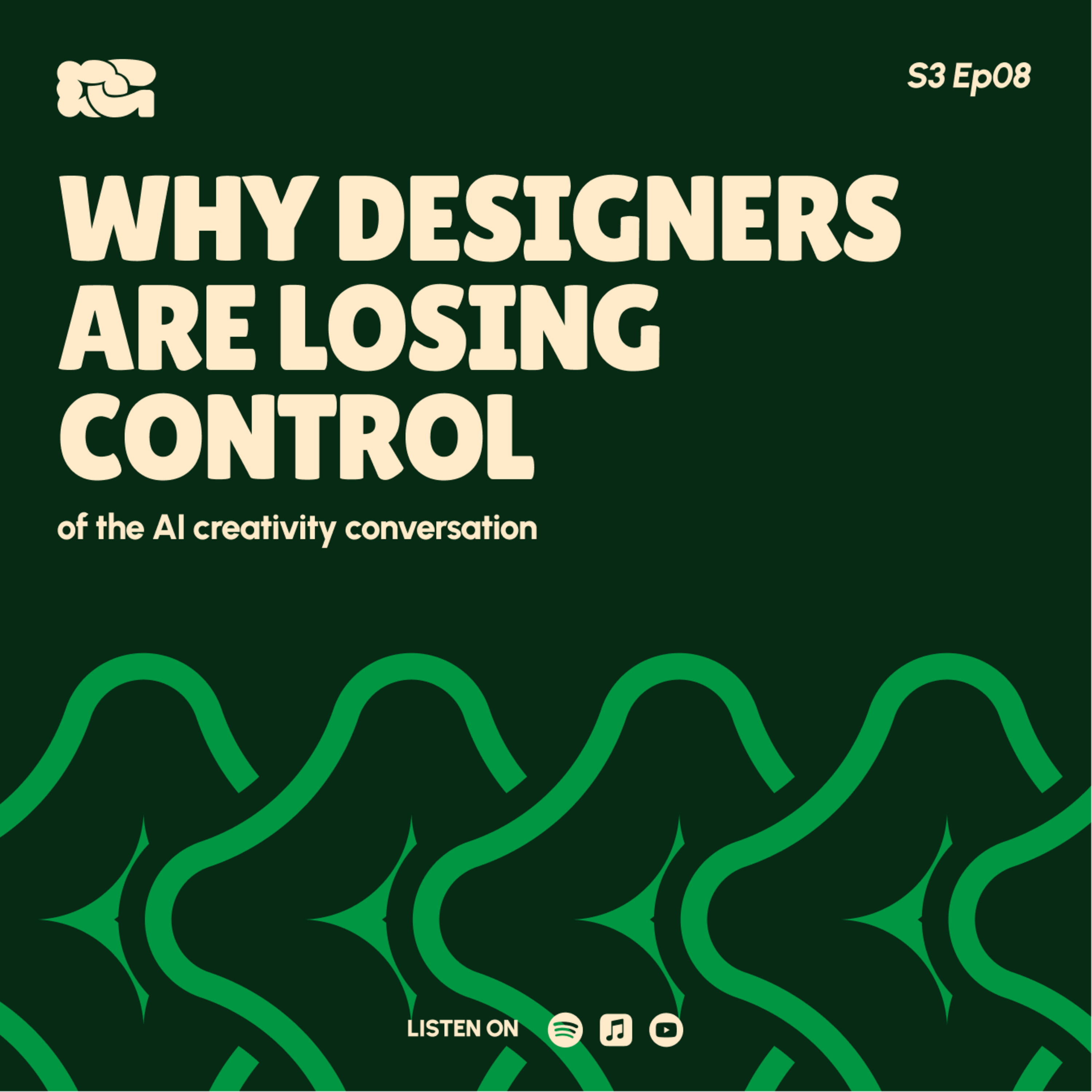 Why Designers are losing control of the AI creativity conversation episode artwork
