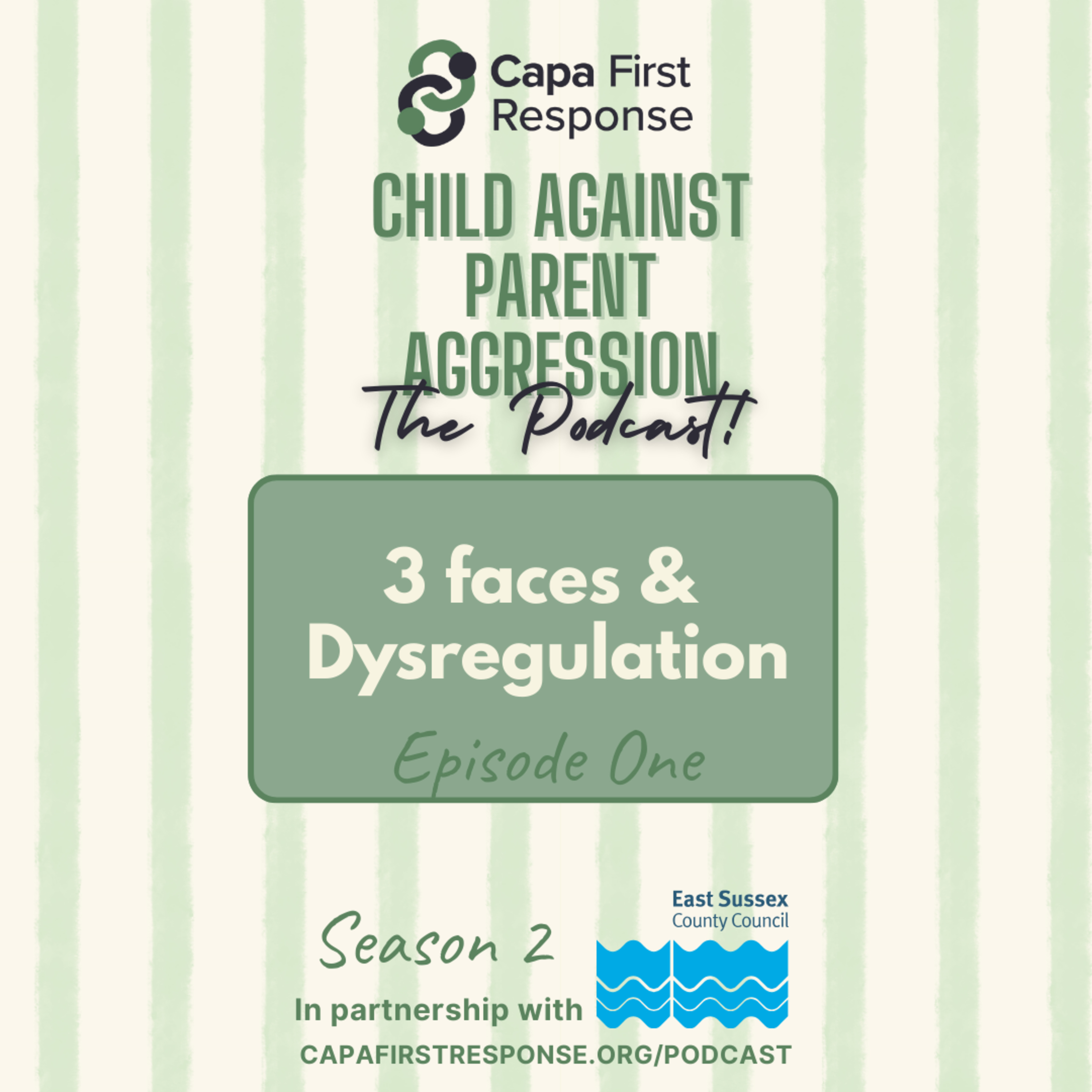 Three faces & Dysregulation episode artwork