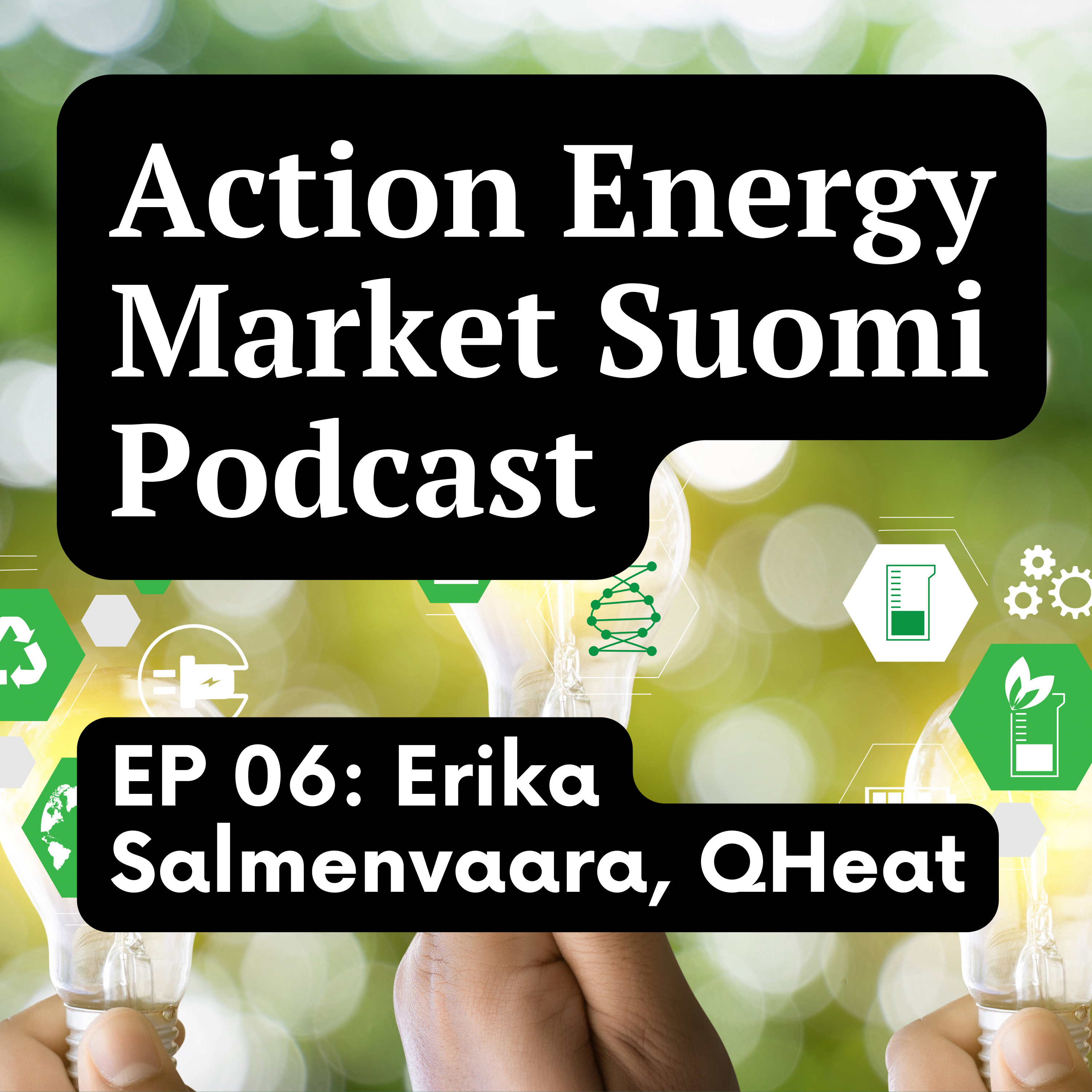 Geotermiset keskisyvät lämpökaivot I EP 06 Erika Salmenvaara, QHeat episode artwork