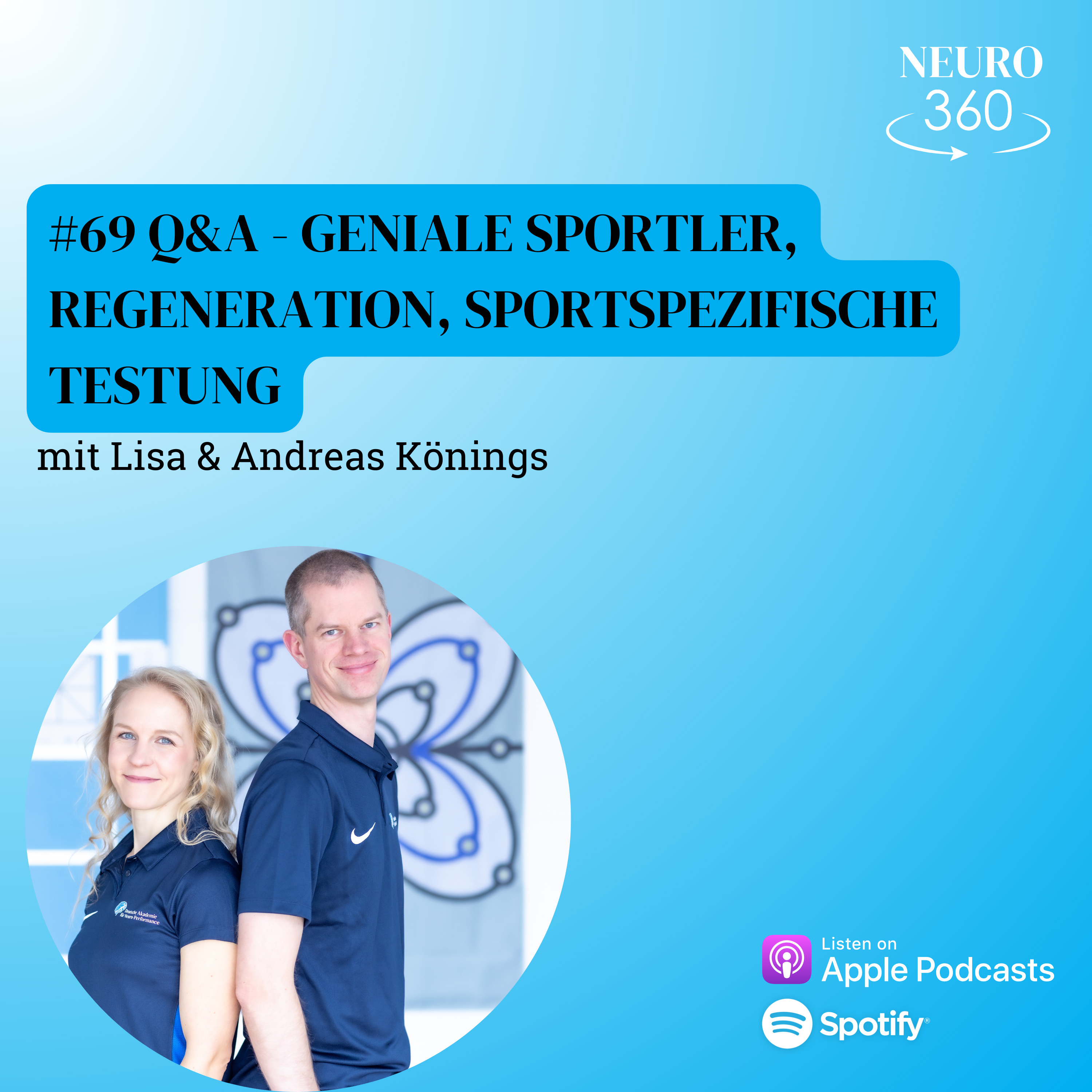 #69 Q&A - Geniale Sportler, Regeneration, sportspezifische Testung episode artwork