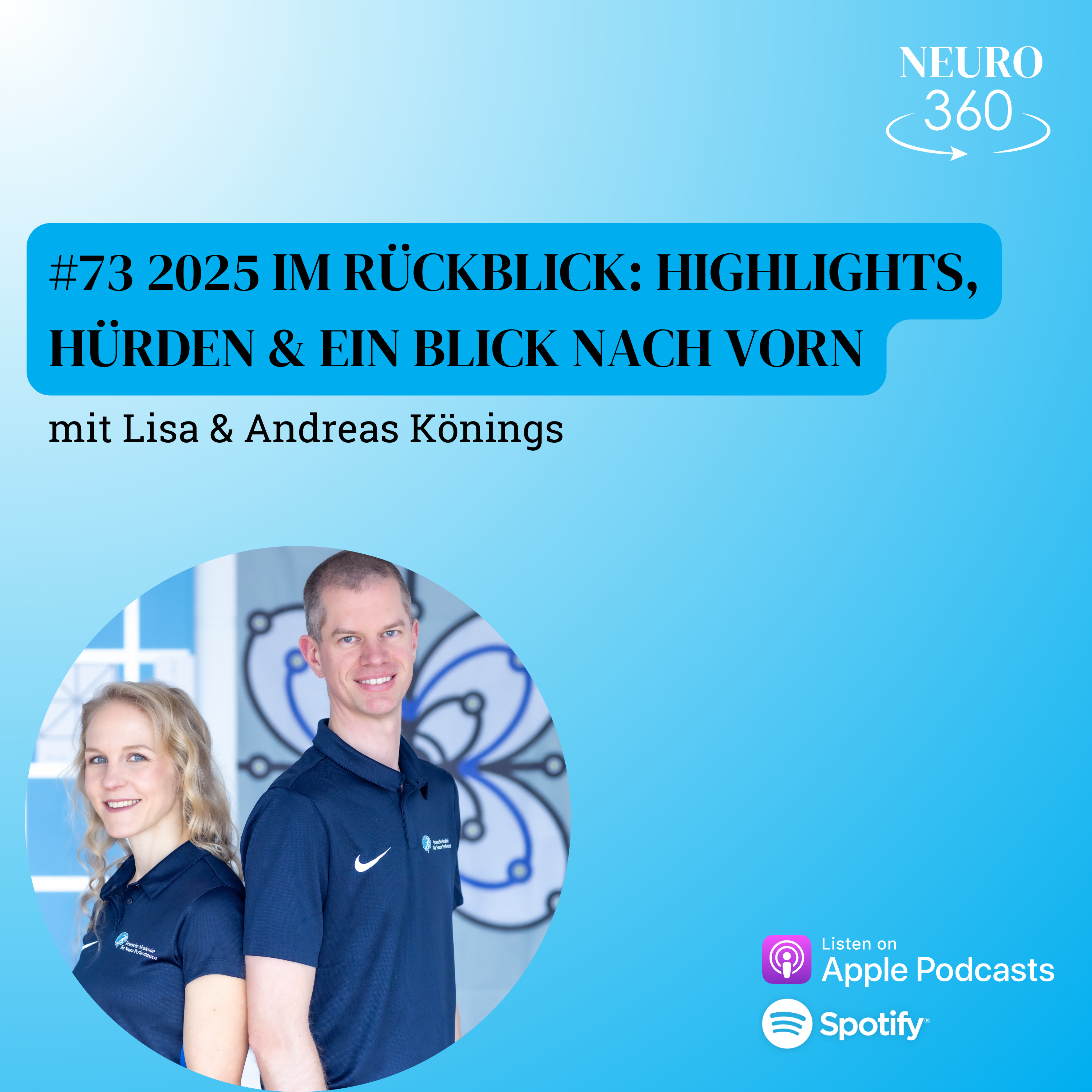 #73 2025 im Rückblick: Highlights, Hürden & ein Blick nach vorn episode artwork