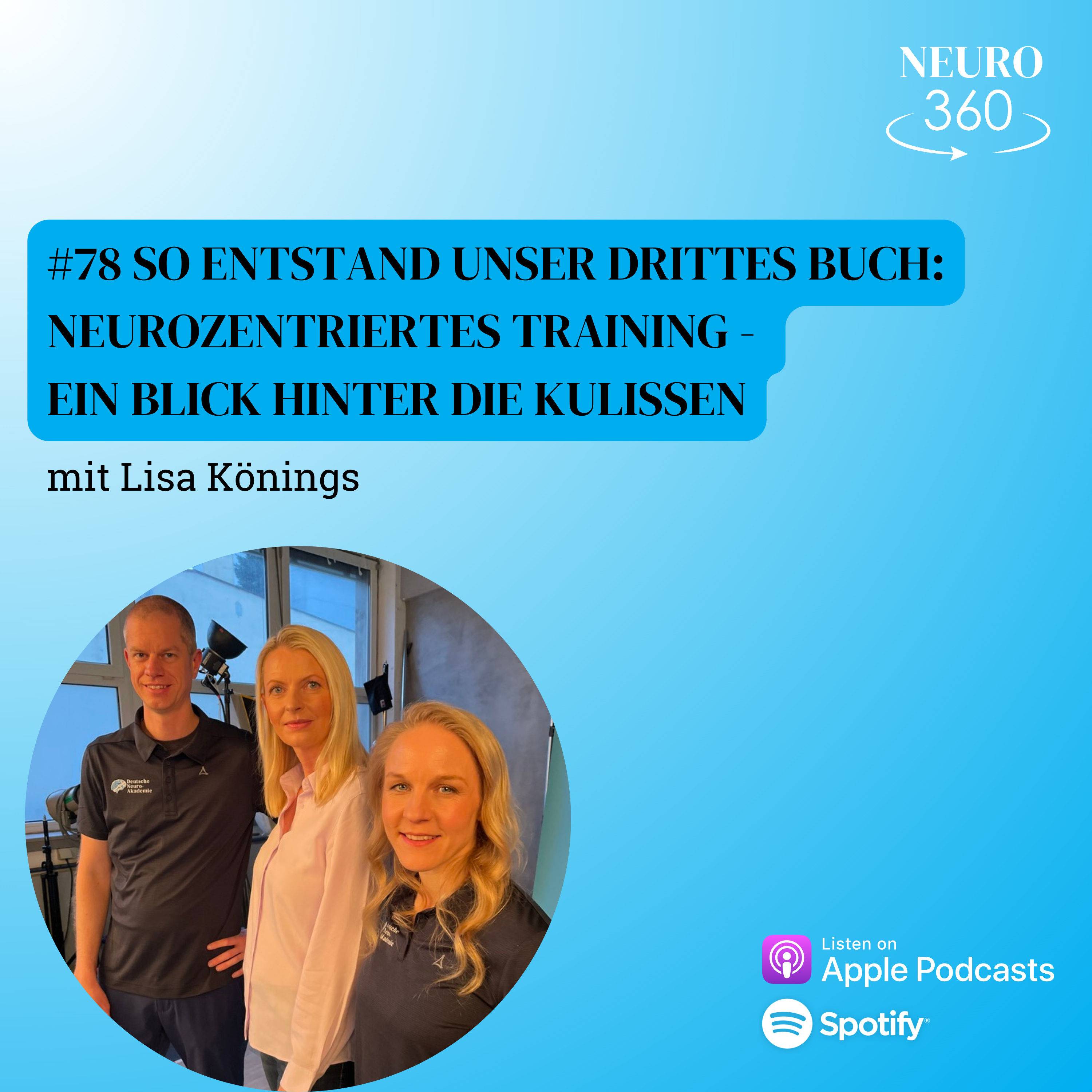 #78 So entstand unser drittes Buch: Neurozentriertes Training - ein Blick hinter die Kulissen episode artwork