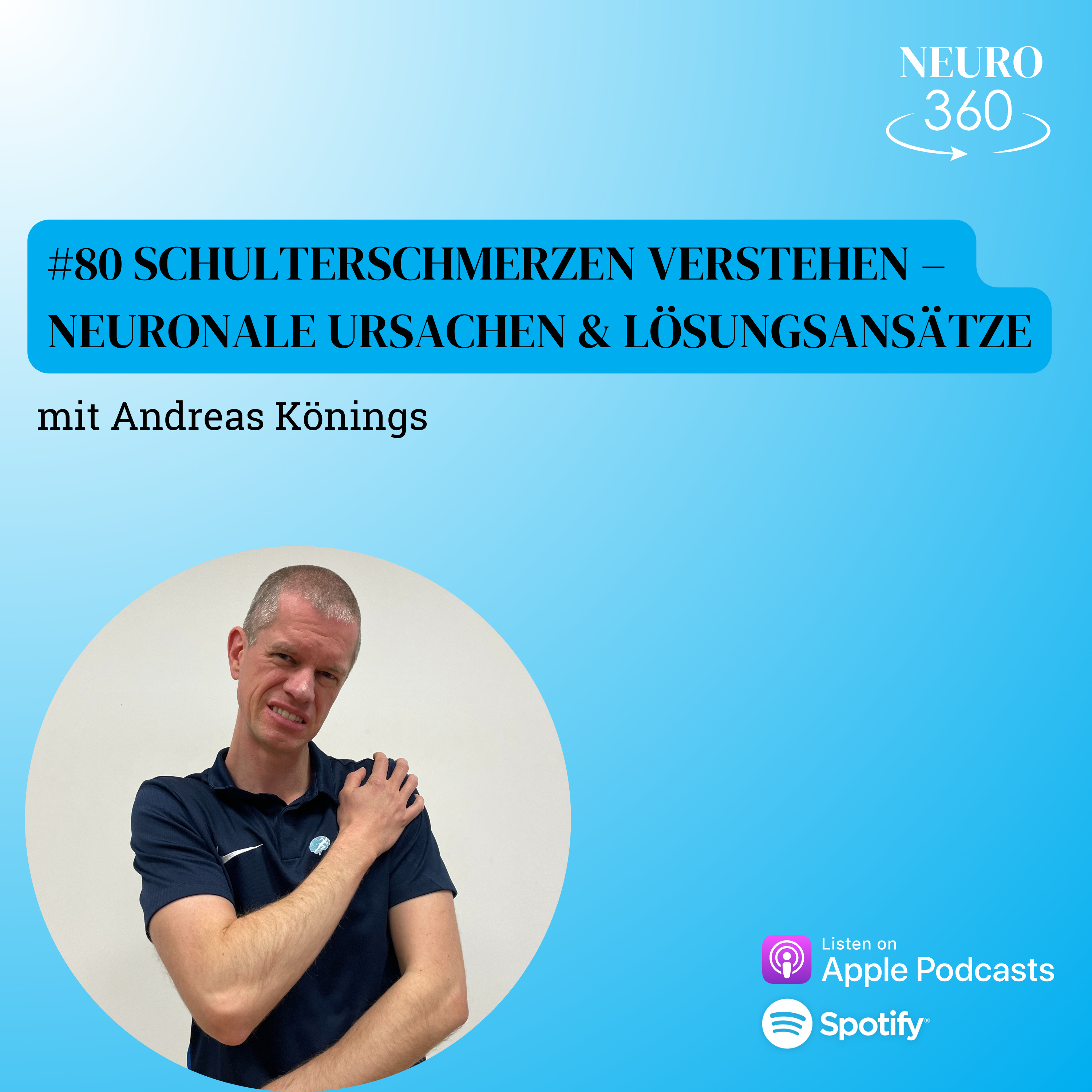 #80 Schulterschmerzen verstehen – neuronale Ursachen & Lösungsansätze episode artwork