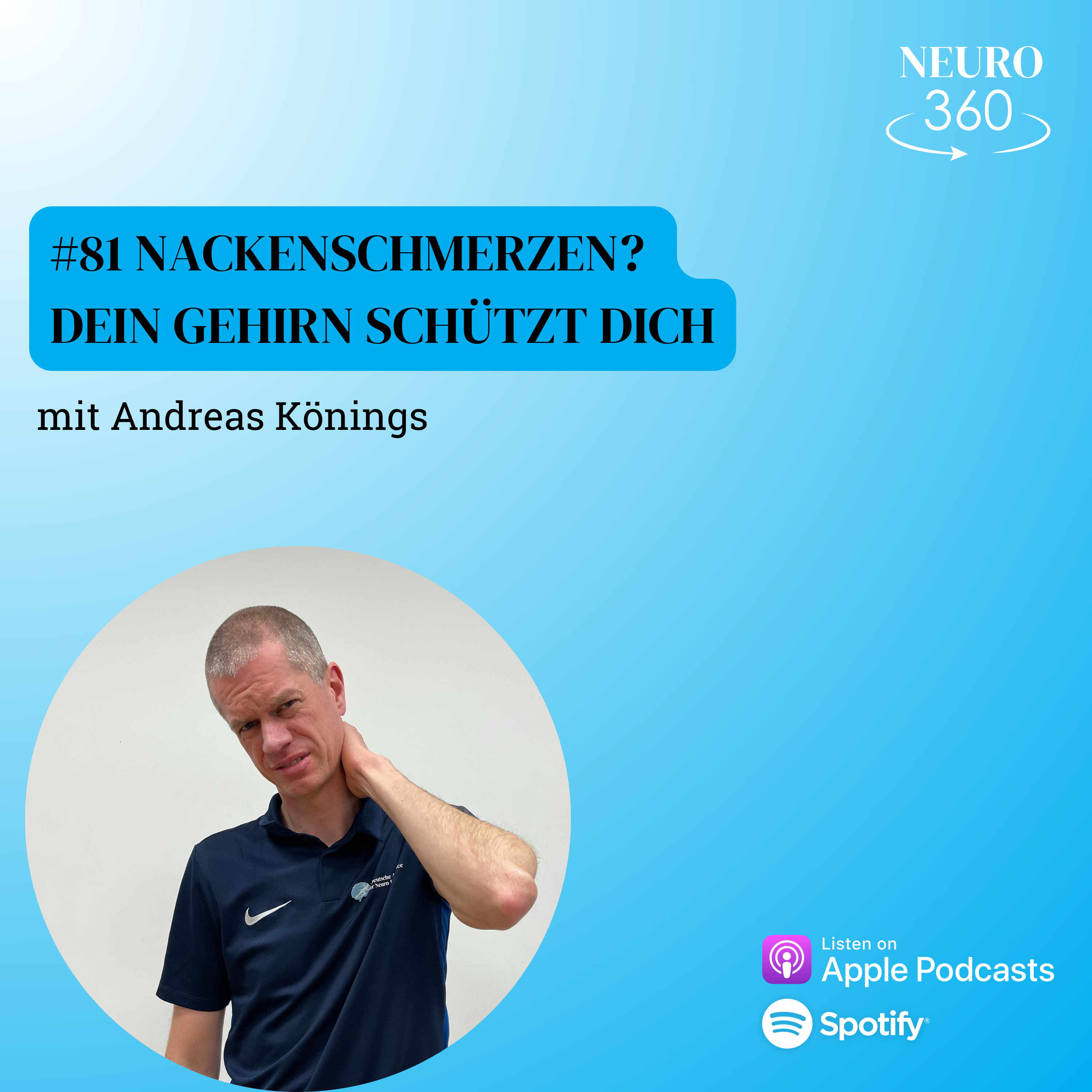 #81 Nackenschmerzen? Dein Gehirn schützt dich! episode artwork