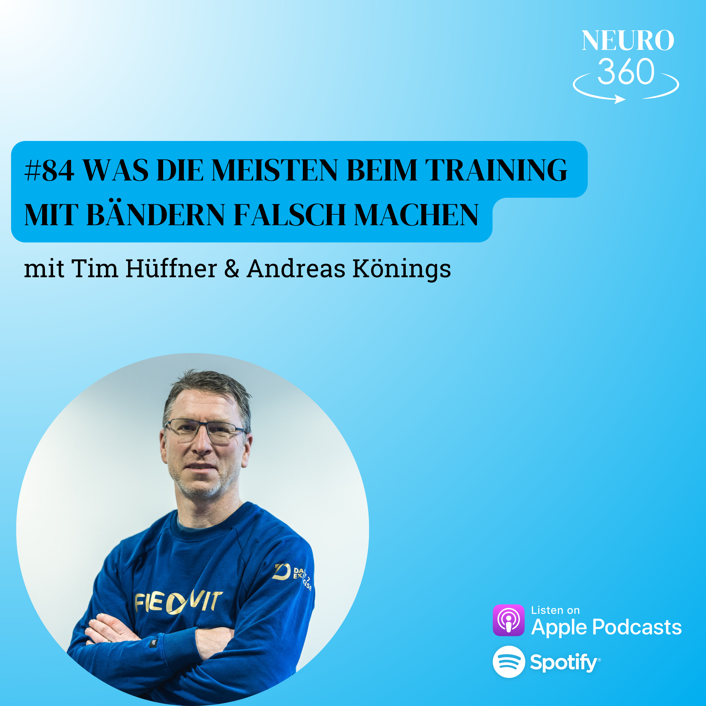 #84 Was die meisten beim Training mit Bändern falsch machen - Interview mit Tim Hüffner episode artwork