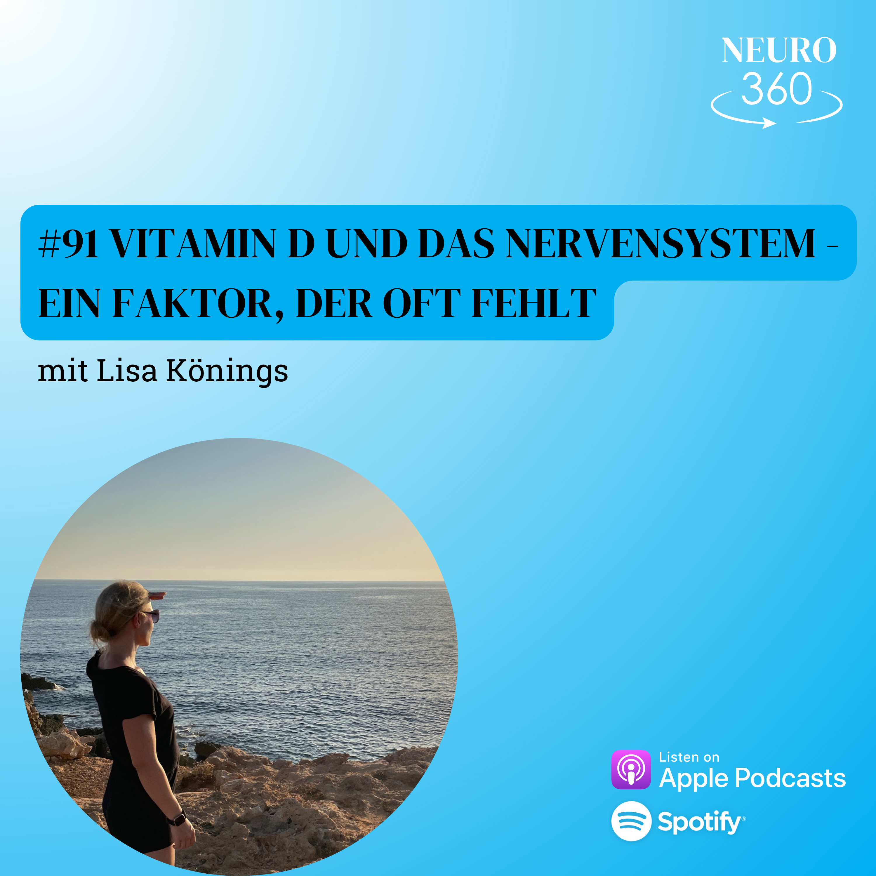 #91 Vitamin D und das Nervensystem - ein Faktor, der oft fehlt episode artwork