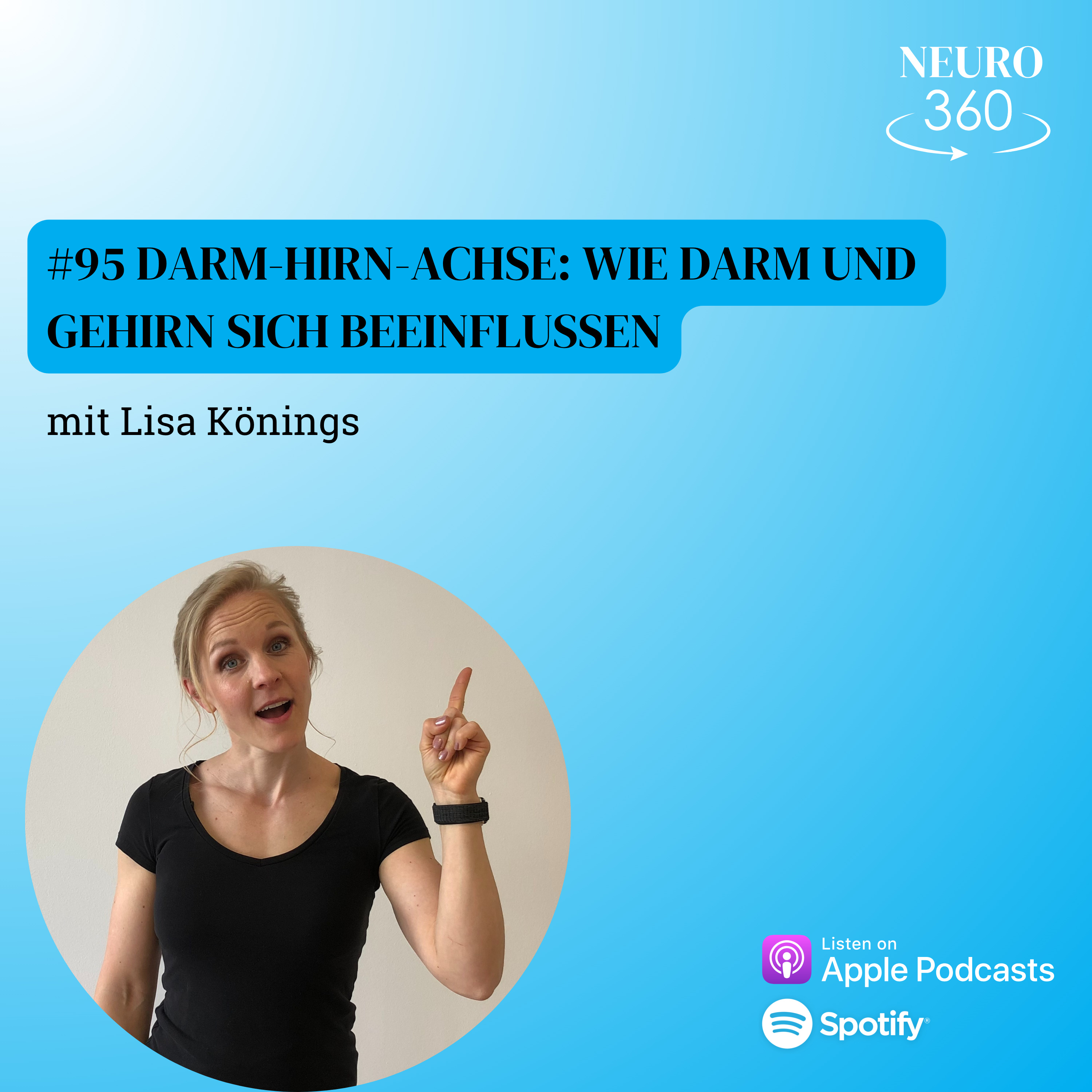 #95 Darm-Hirn-Achse: Wie Darm Und Gehirn Sich beeinflussen - Teil 1 episode artwork