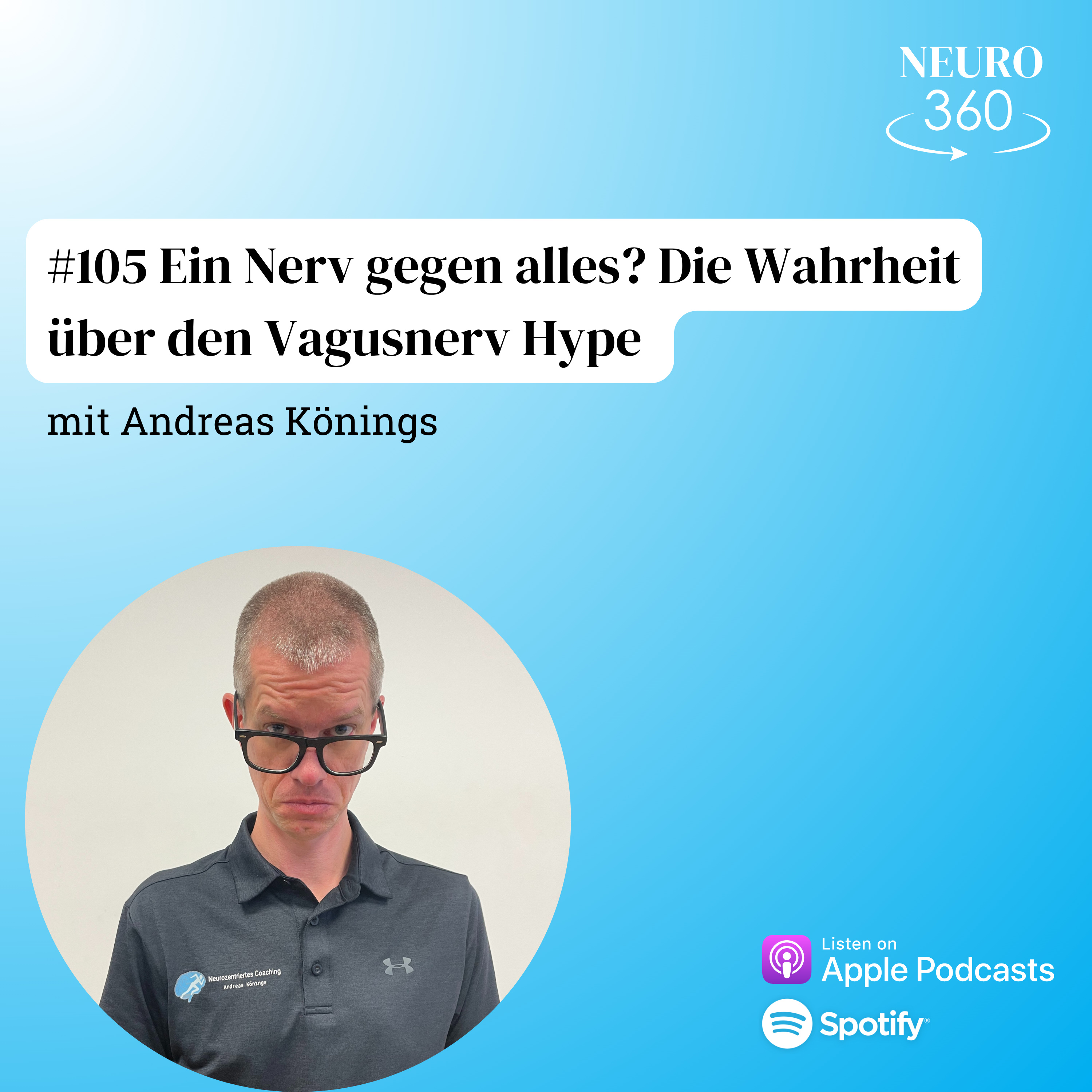 #105 Ein Nerv gegen alles? Die Wahrheit über den Vagusnerv Hype episode artwork