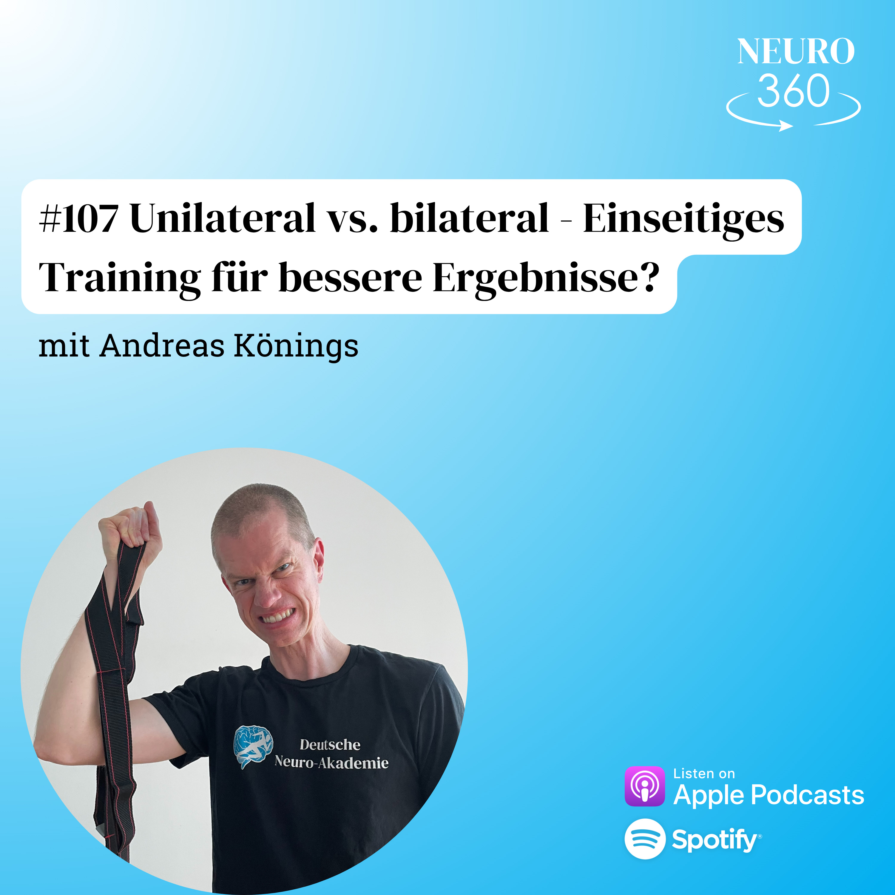 #107 Unilateral vs. bilateral - Einseitiges Training für bessere Ergebnisse? episode artwork