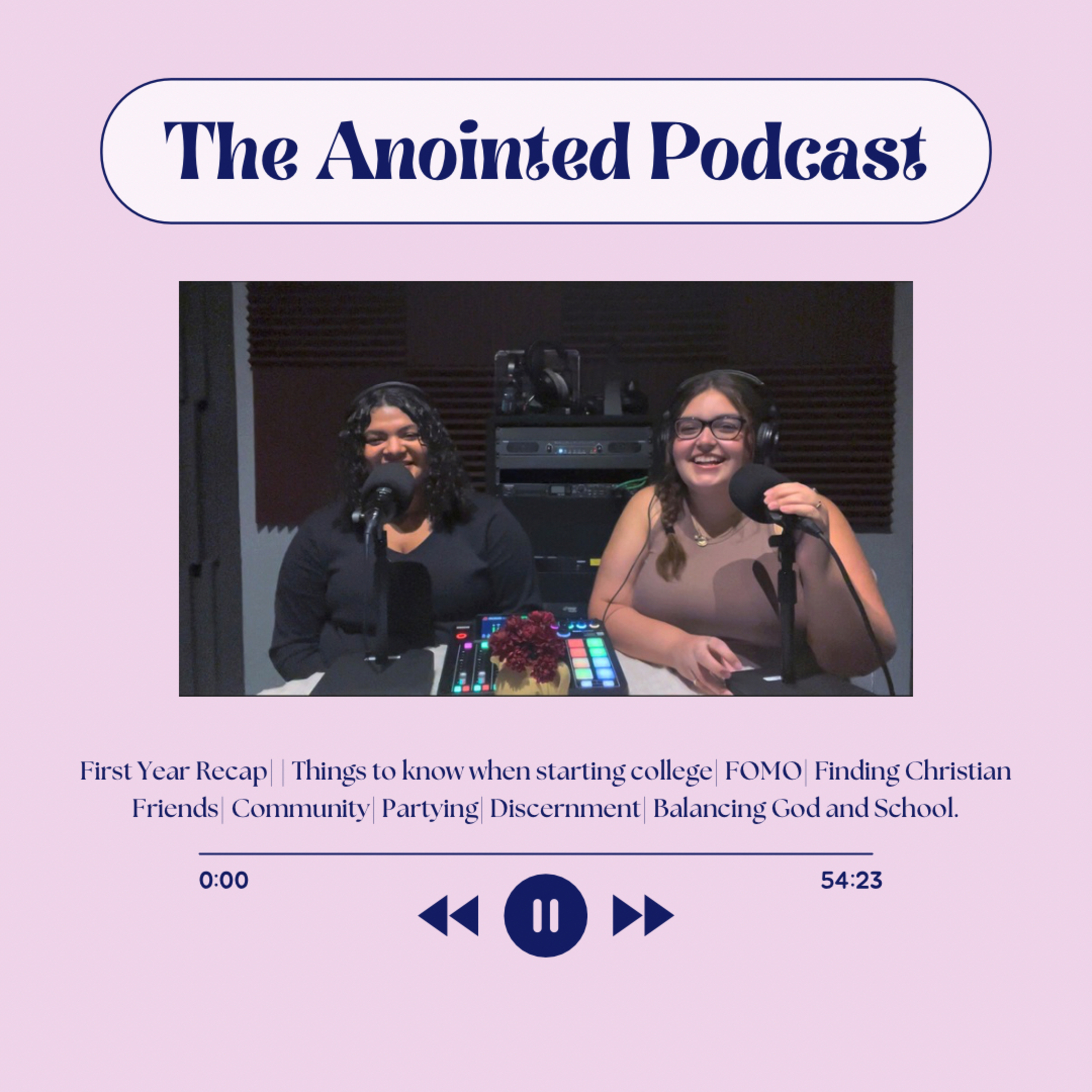 First-Year Recap | College Advice | FOMO| Jesus Community | Discernment| Balancing God and School episode artwork