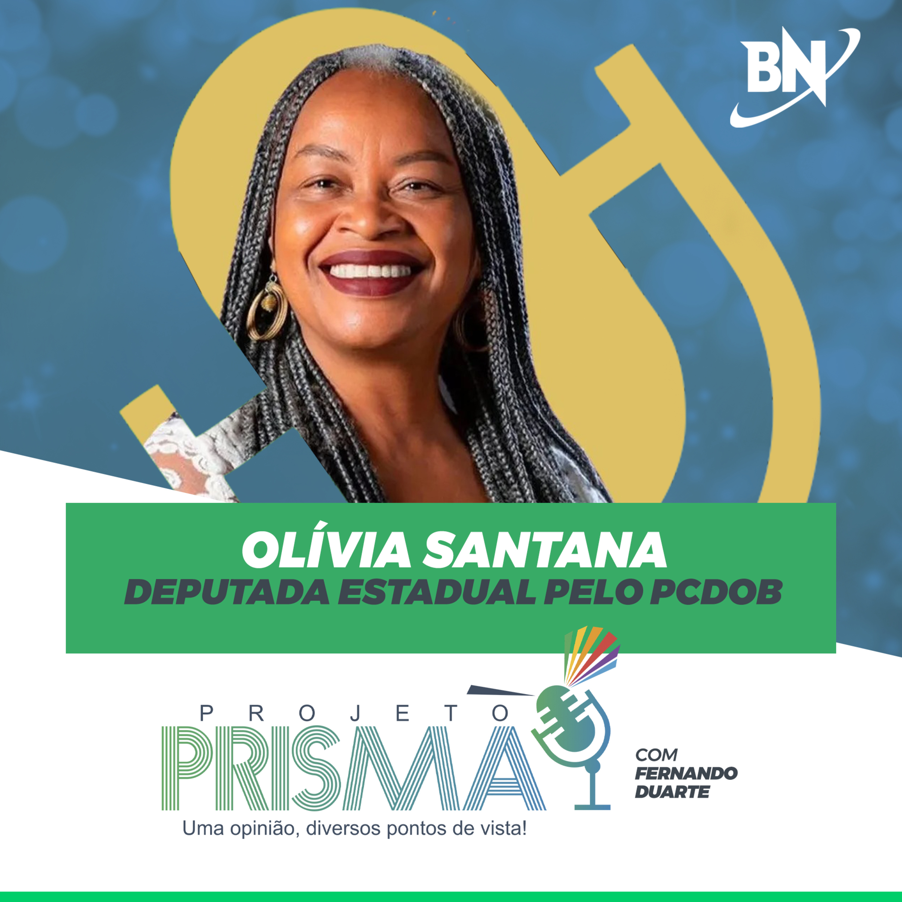 EP180 - Olívia Santana | Deputada Estadual pelo PCdoB episode artwork