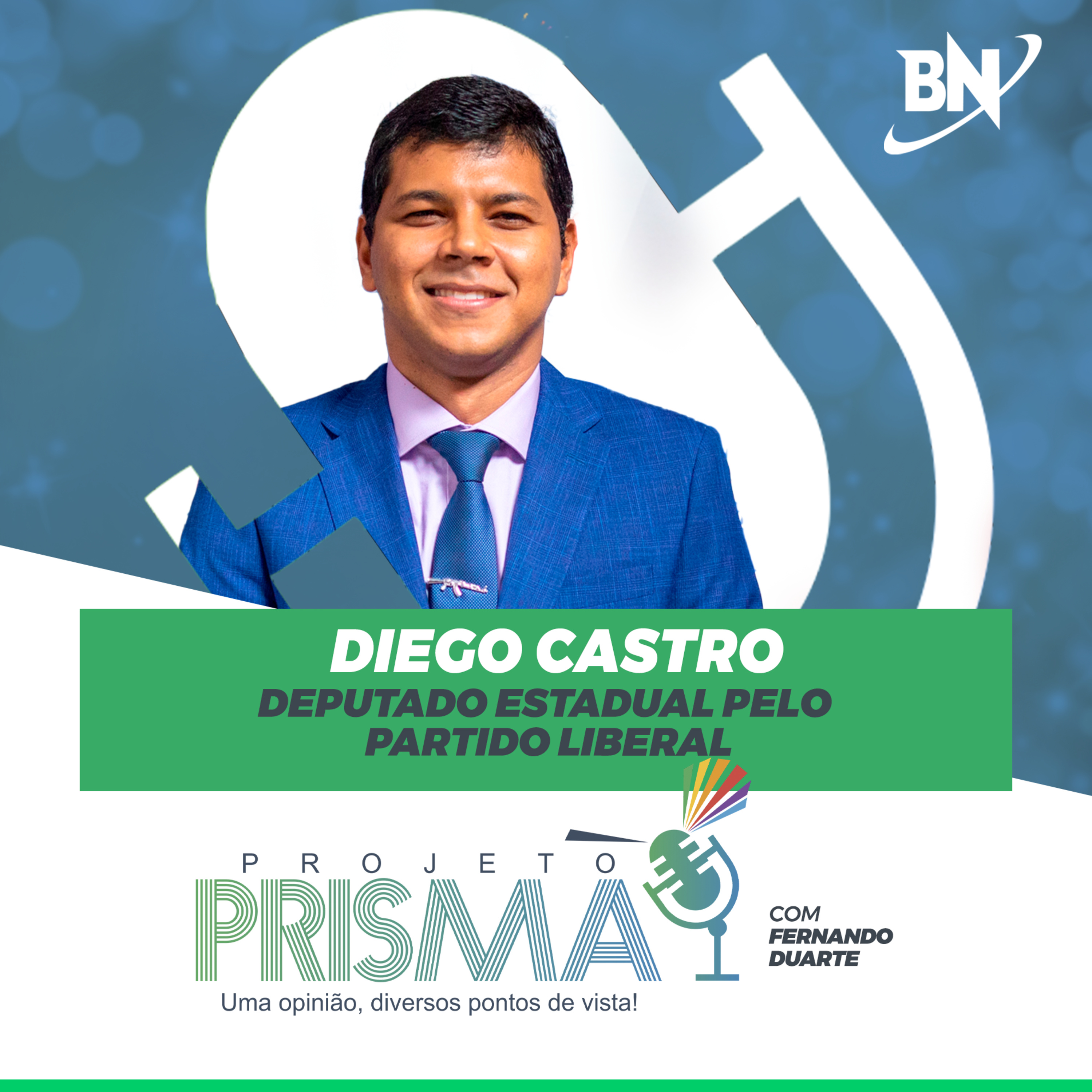 EP183 - Diego Castro | Deputado estadual pelo Partido Liberal episode artwork