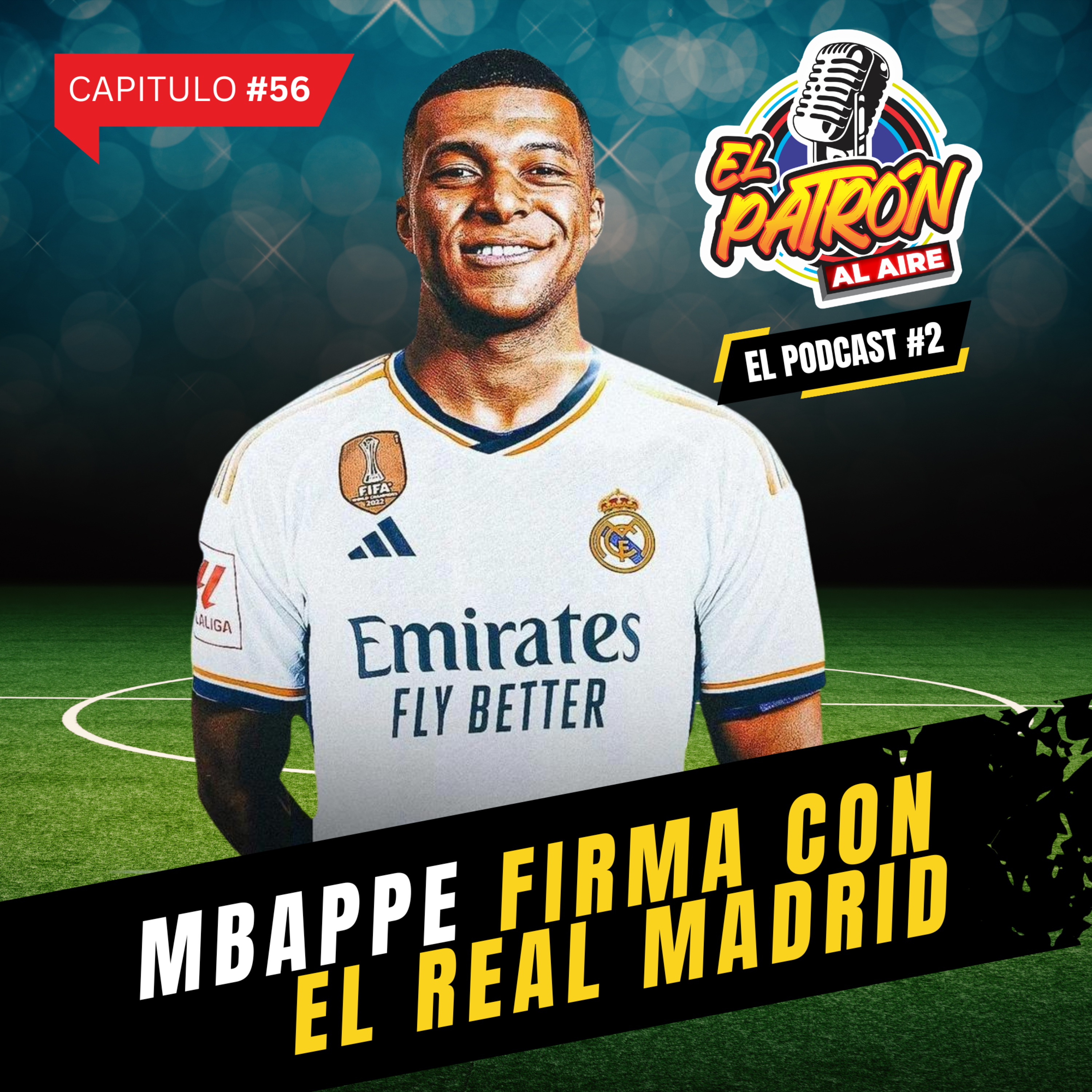  Mbappe firma con el Real Madrid, Grupo Firme con nueva colaboracion, Hoy es dia del Coñac, Mujer se come las cenizas de su mama. episode artwork