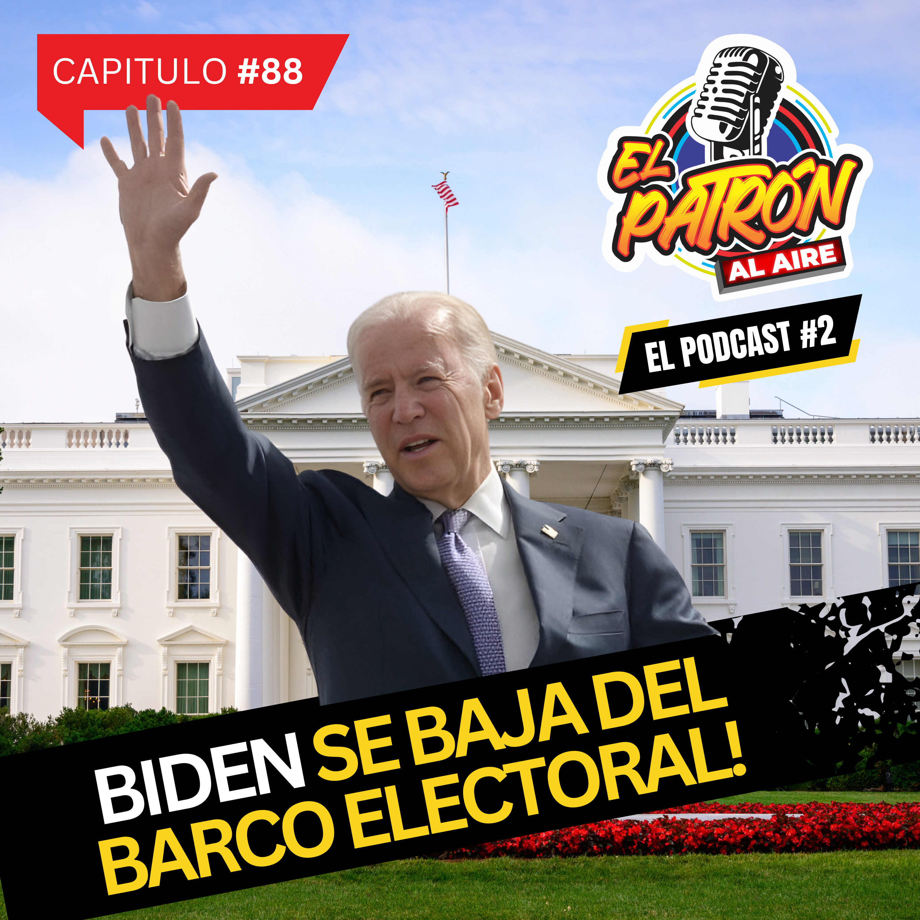 Biden se baja del barco y pone a Kamala, Arranca La Casa de los Famosos, Leagues Cup está de regreso, Hombre prefiere ser arrestado que dar contraseña de su teléfono a la novia.  episode artwork