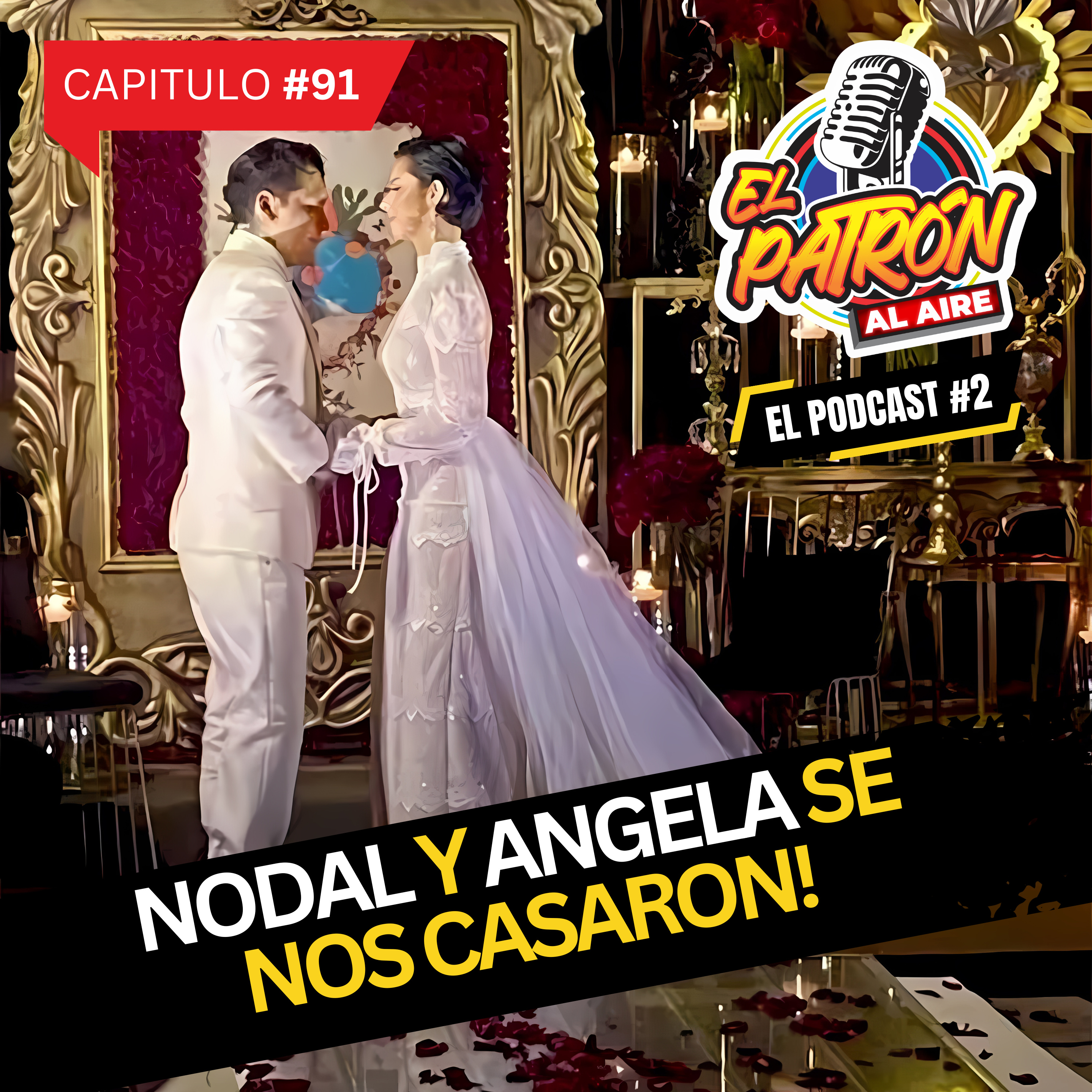 Nodal y Angela se nos casaron, ¿Nave nodriza en Mexico? La carta de AMLO a Trump, Polémica en los Juegos Olímpicos.  episode artwork