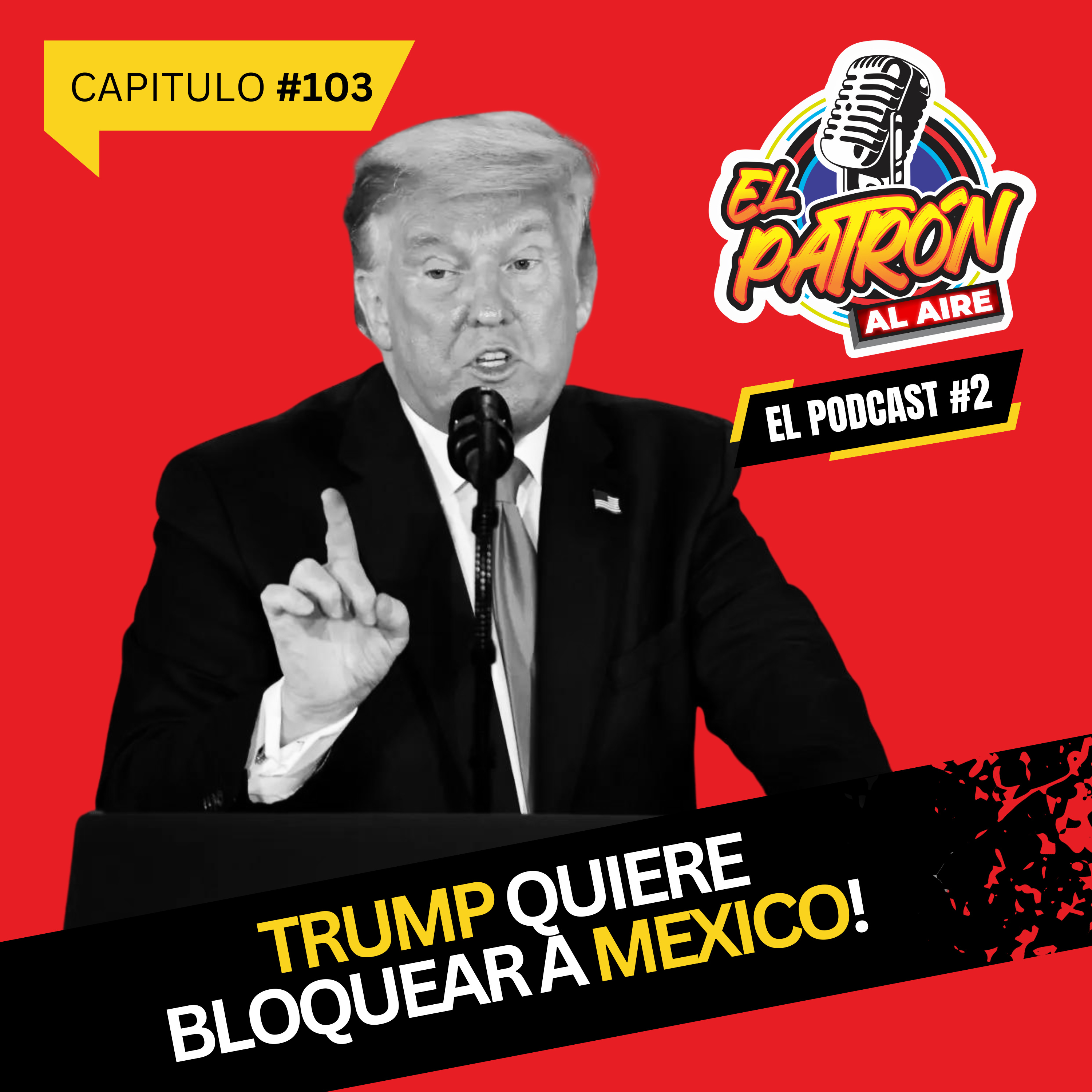 Trump quiere bloquear a Mexico, Se filtra la lista de eliminados de LCDLF, Natanael Cano se complica con la ley, La mujer más longeva del mundo dice adios, Triunfo épico de Mexico sobre Cuba.  episode artwork