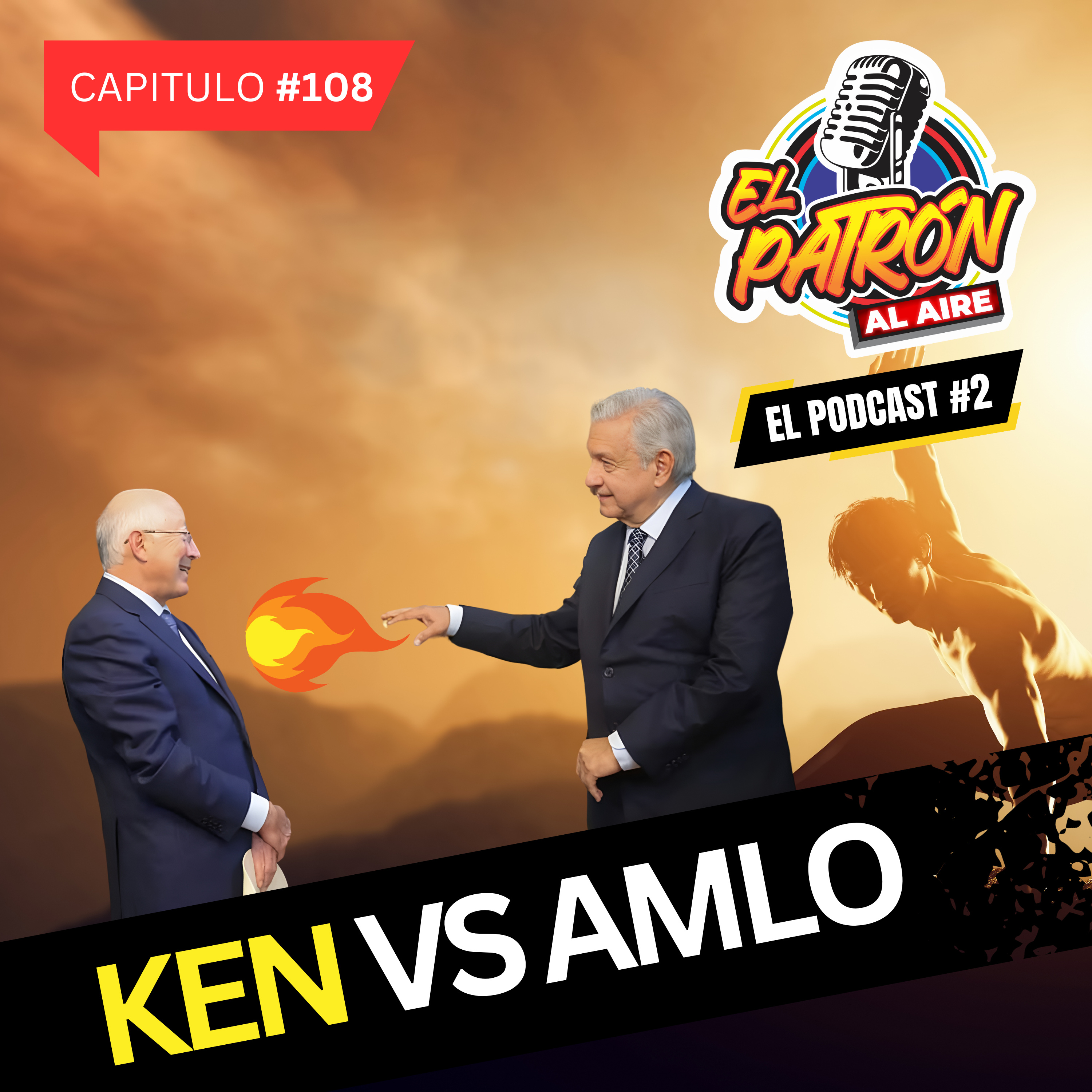 AMLO sigue enojado con los gringos, Adrian Marcerlo sigue incendiando LCDLF, Maestro da clases al estilo Dragon Ball Z, Hoy es día del Wine, Don Chilo lo agarro la Policia.  episode artwork