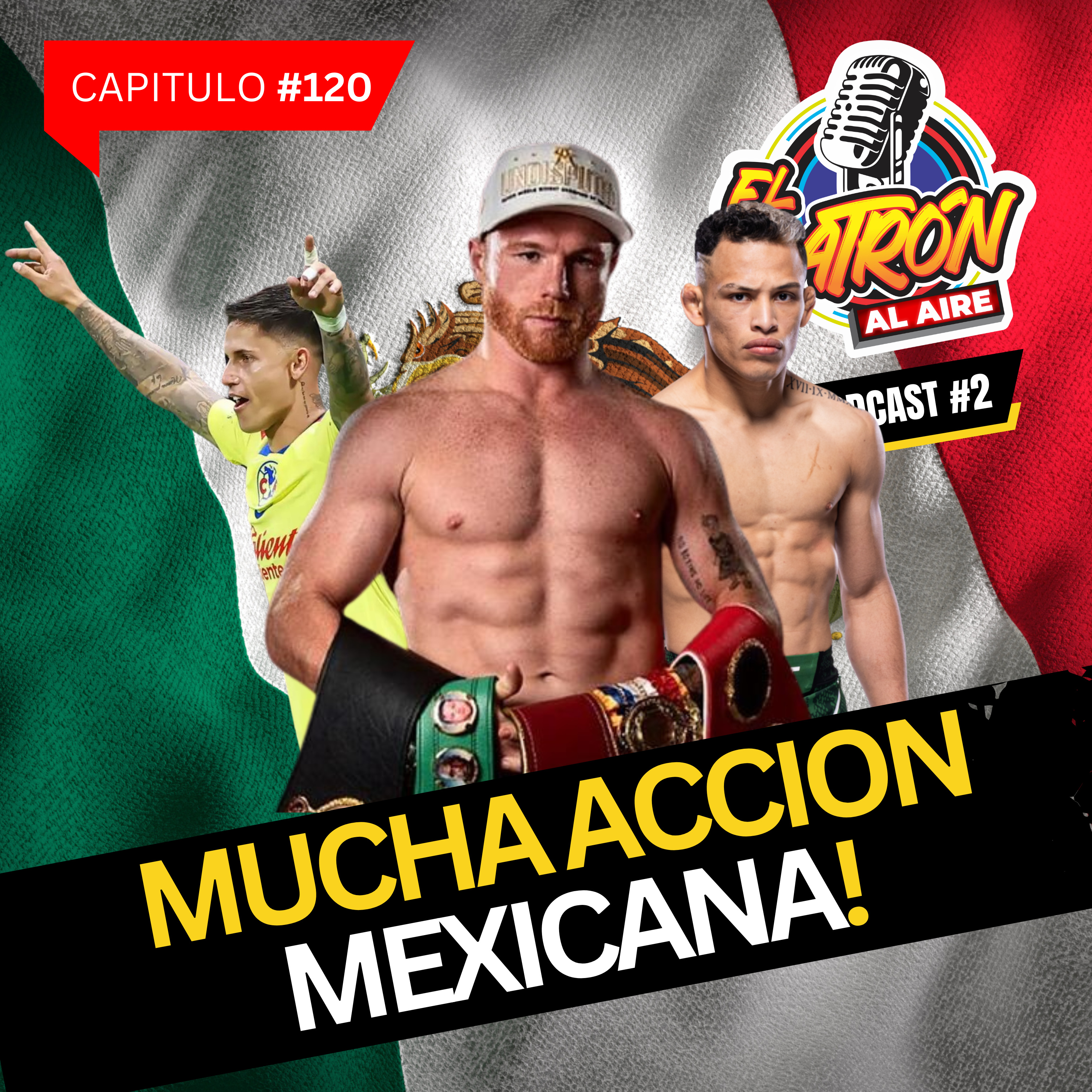 Mucha Accion Mexicana este fin de semana, Se equivocan de nuevo en el himno, Un estudio dice que si tomas mucho te haces más putss. Ganaron las Aguilas. episode artwork