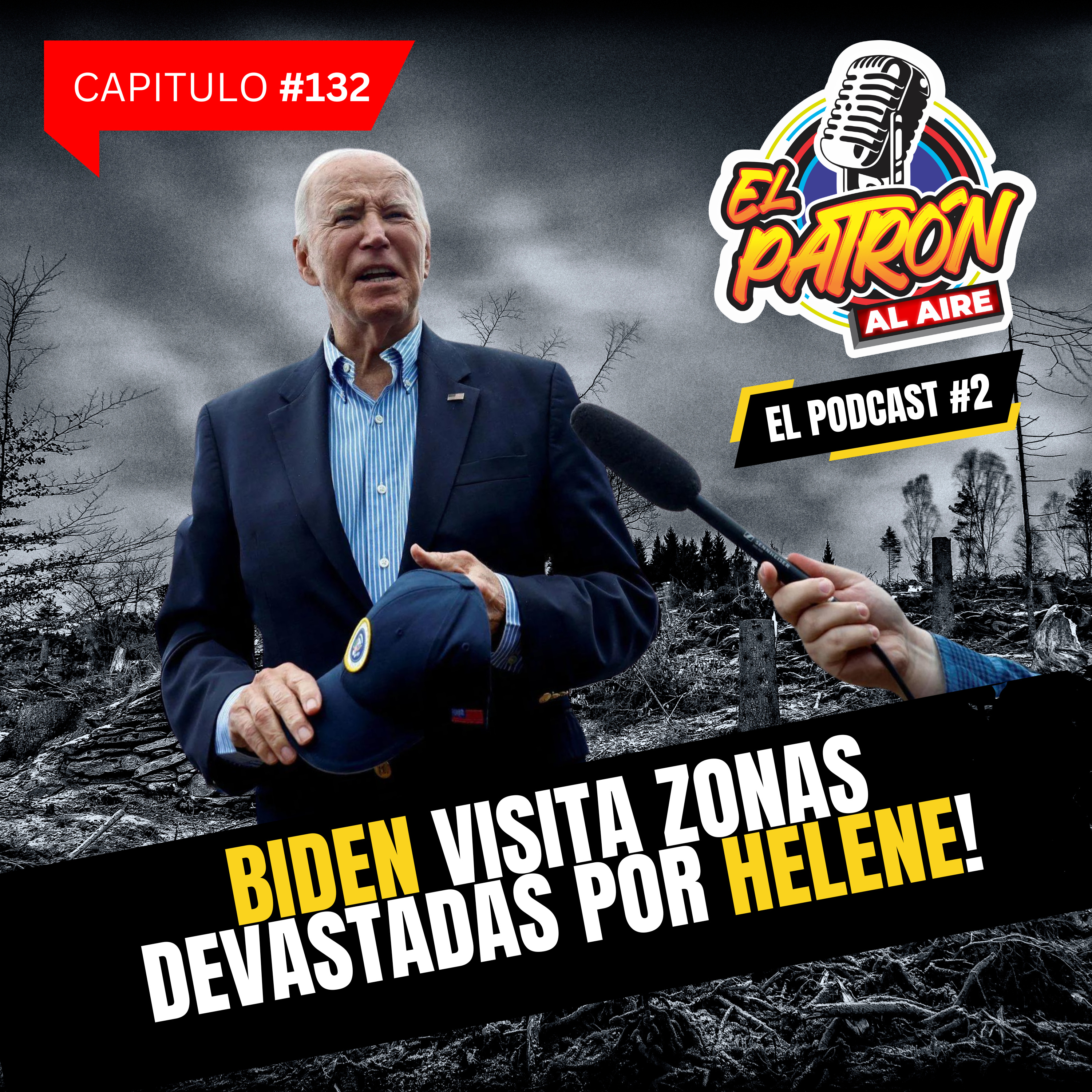 Biden visita zonas devastadas por Helene, Despreciaron a Salma Hayek, La Champions League se prende, Ente maligno es captado en camara.  episode artwork
