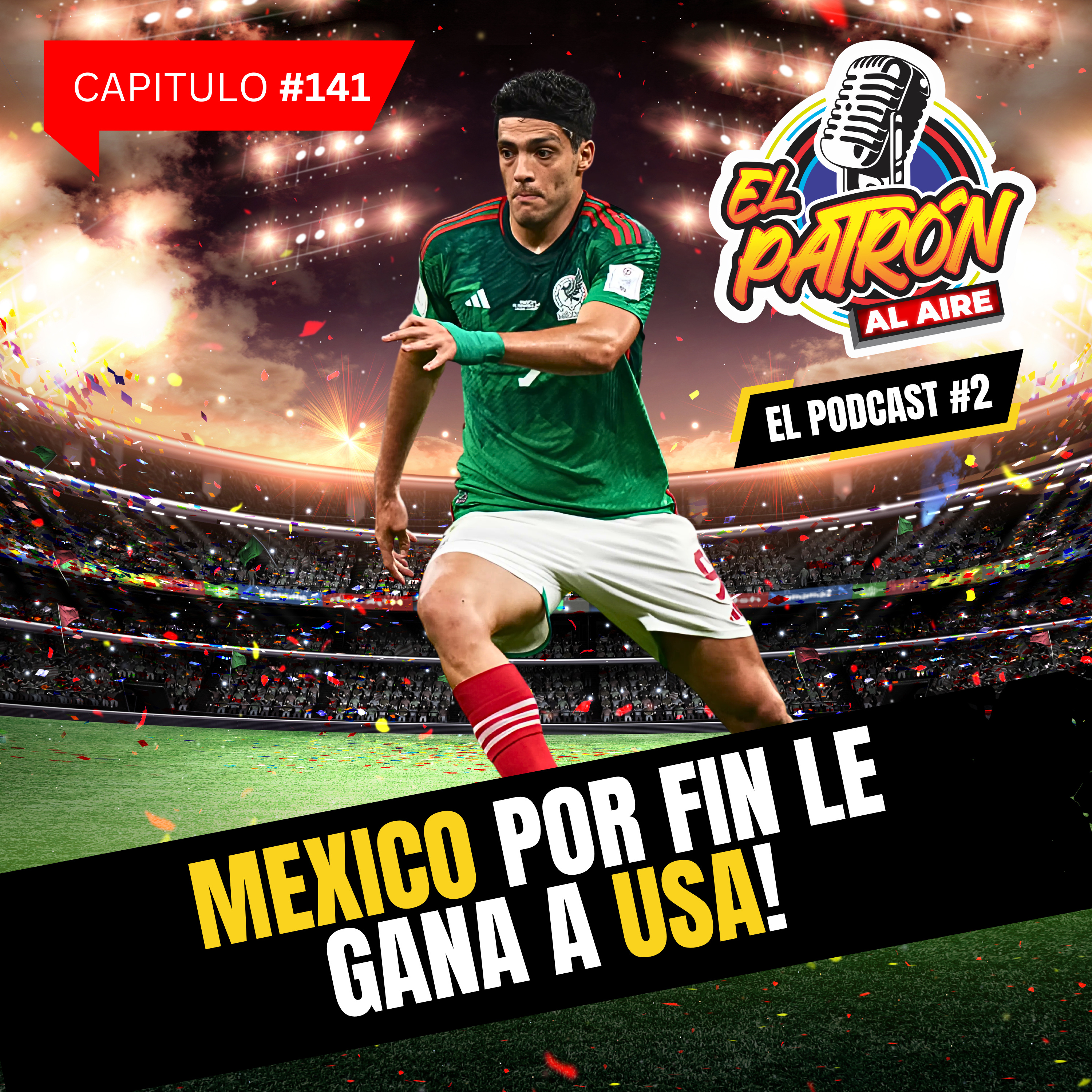 Mexico por fin le gano a USA, Hoy le dan condena a Garcia Luna en NY, Peso Pluma hace fuertes declaraciones, A un hombre le dio cancer por bailar Break Dance.  episode artwork