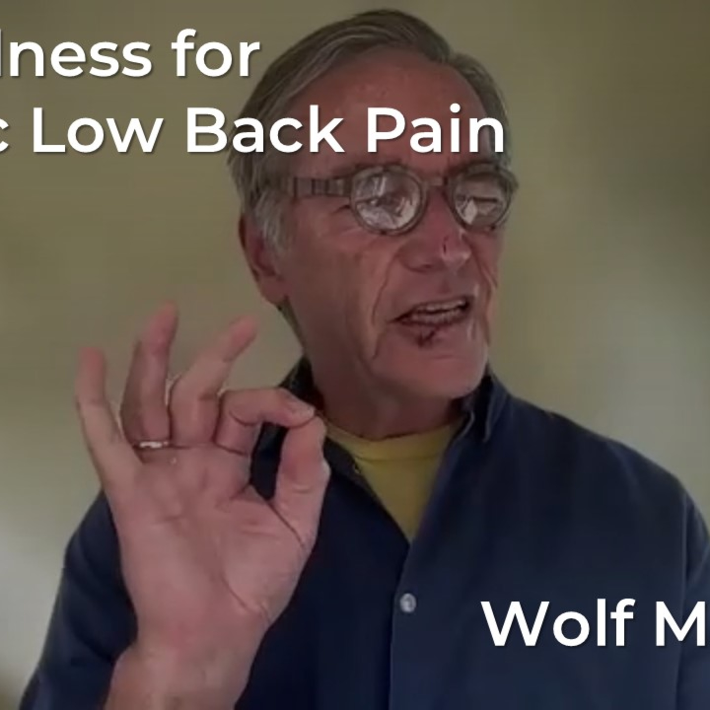 Mindfulness-Based Pain Reduction (MBPR) for Chronic Low Back Pain (cLBP) episode artwork