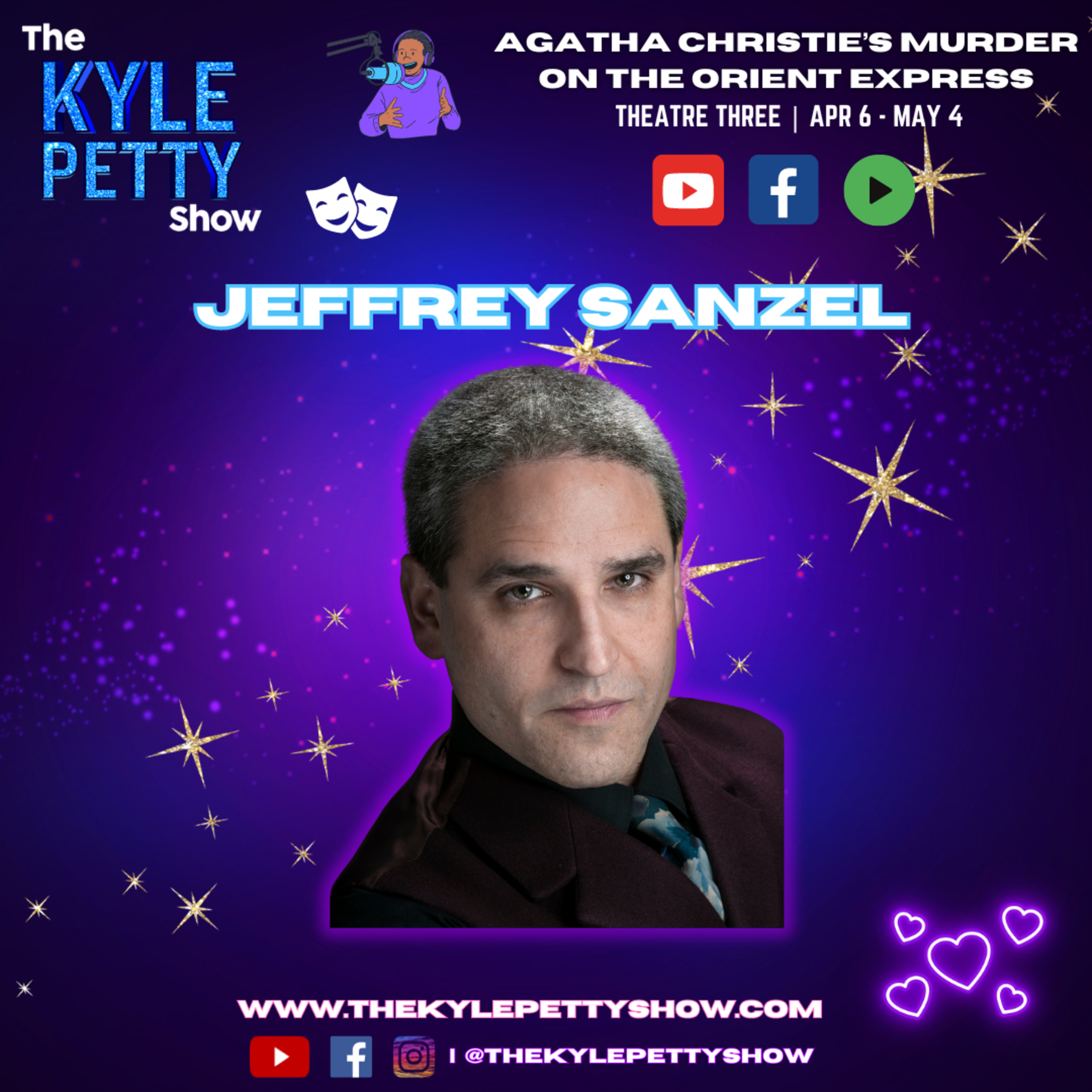 JEFFREY SANZEL | The Kyle Petty Show episode artwork
