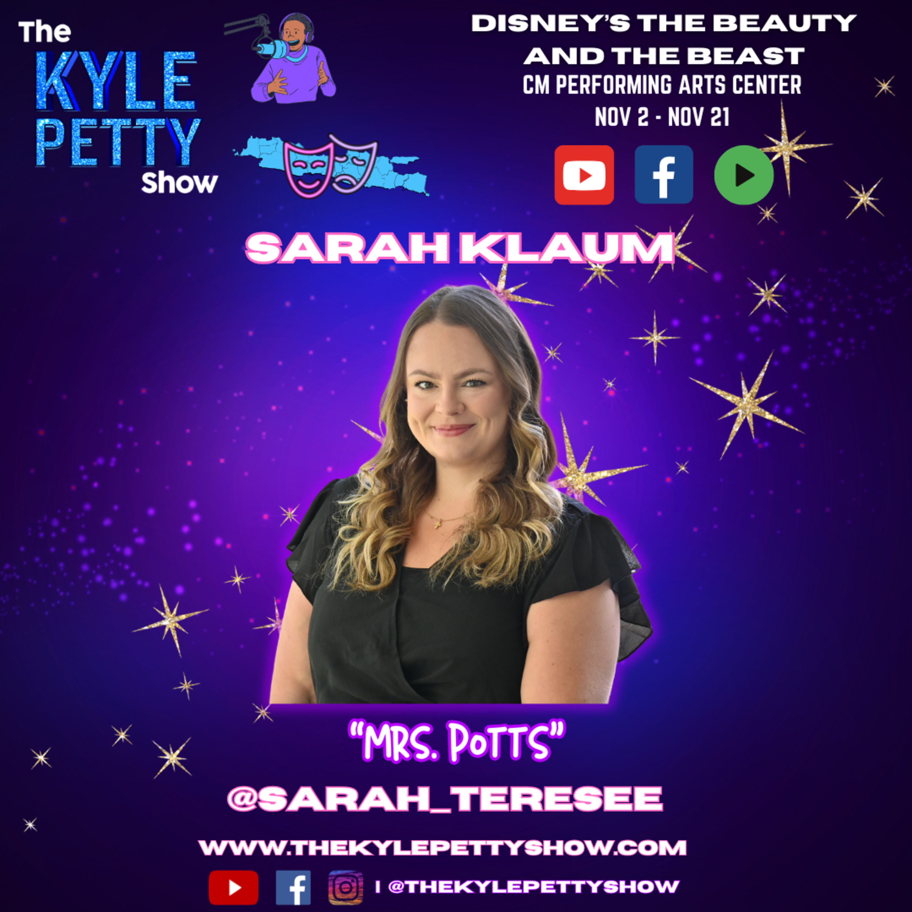 SARAH KLAUM | The Kyle Petty Show episode artwork