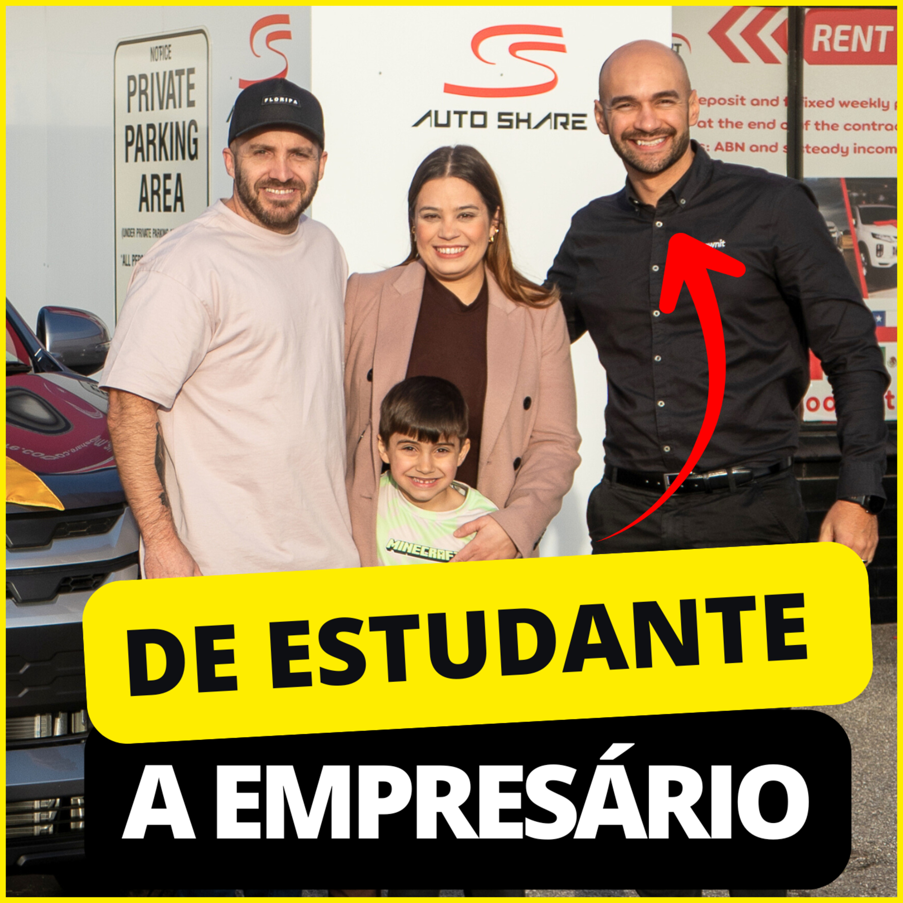 De estudante a empresário de automóveis episode artwork
